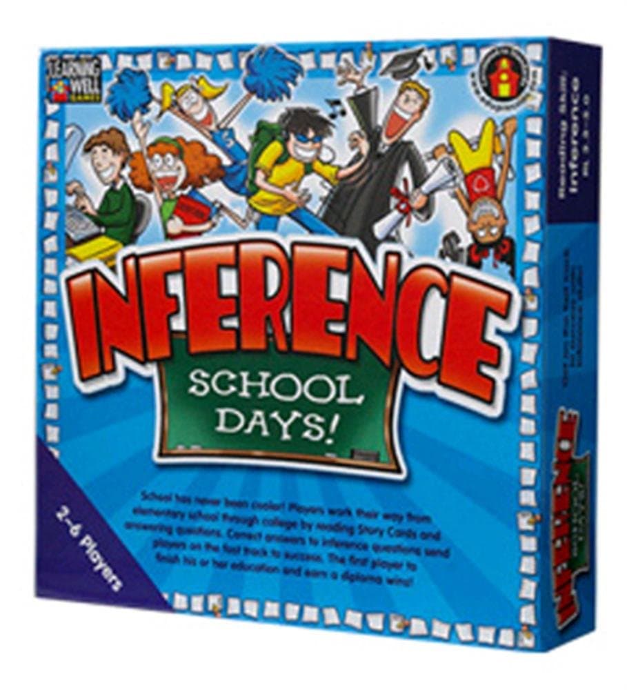 Edupress Inference School Days Game, Blue Level (EP60801)