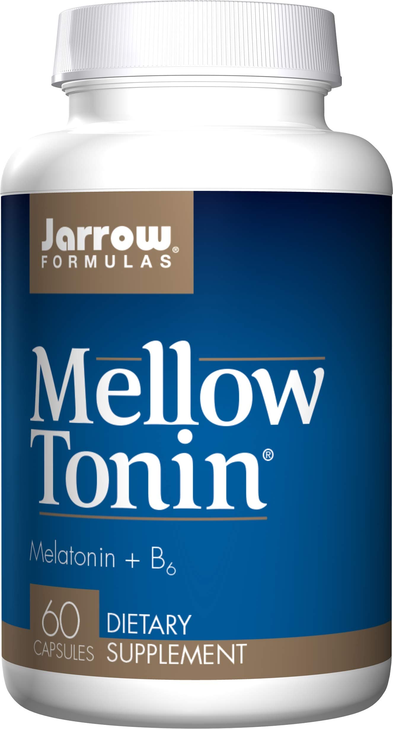 Jarrow Formulas Mellow Tonin, Provides Brain and Memory Support, 60 Capsules