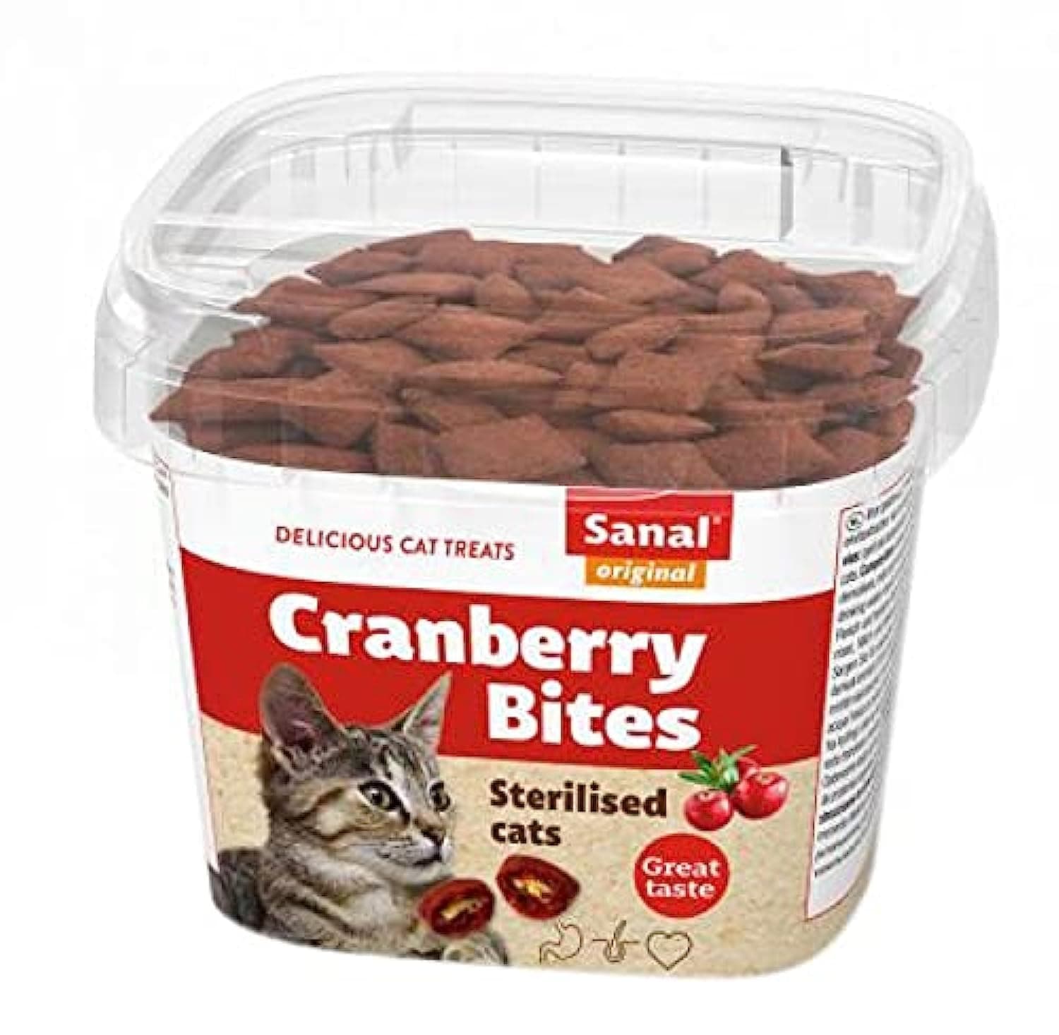 Hari SANAL CAT Cranberry Bites cup 75g