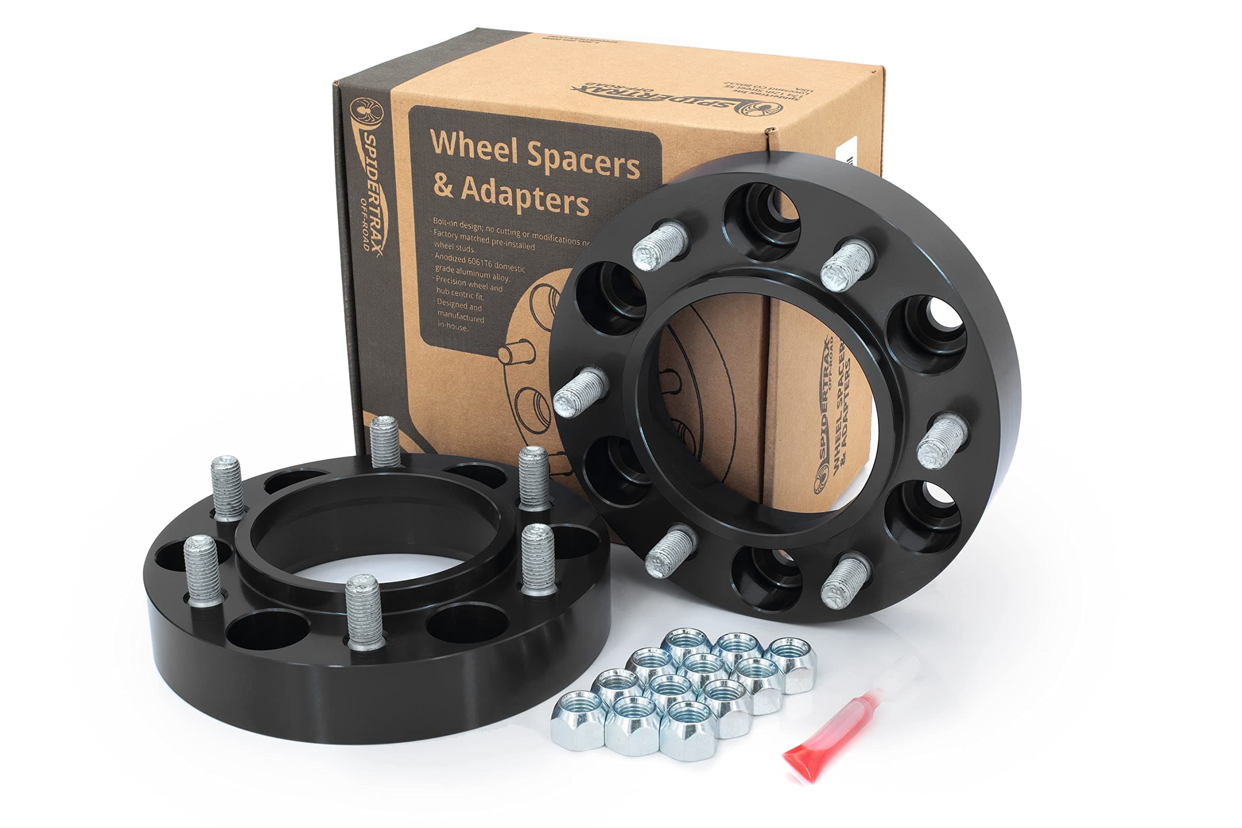 WHS007 Black Wheel Spacer Kit