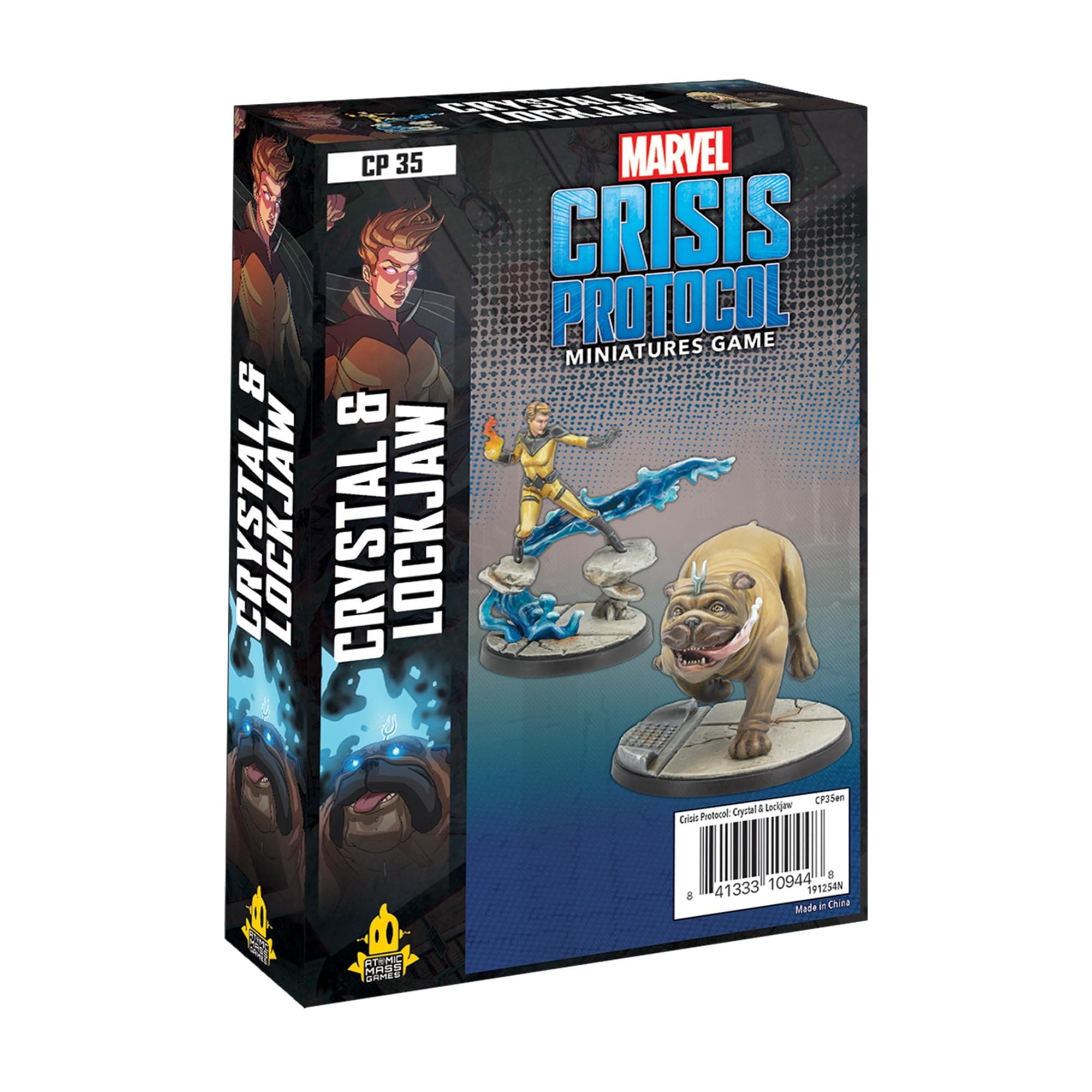 Marvel Crisis Protocol: Crystal & Lockjaw Character Pack