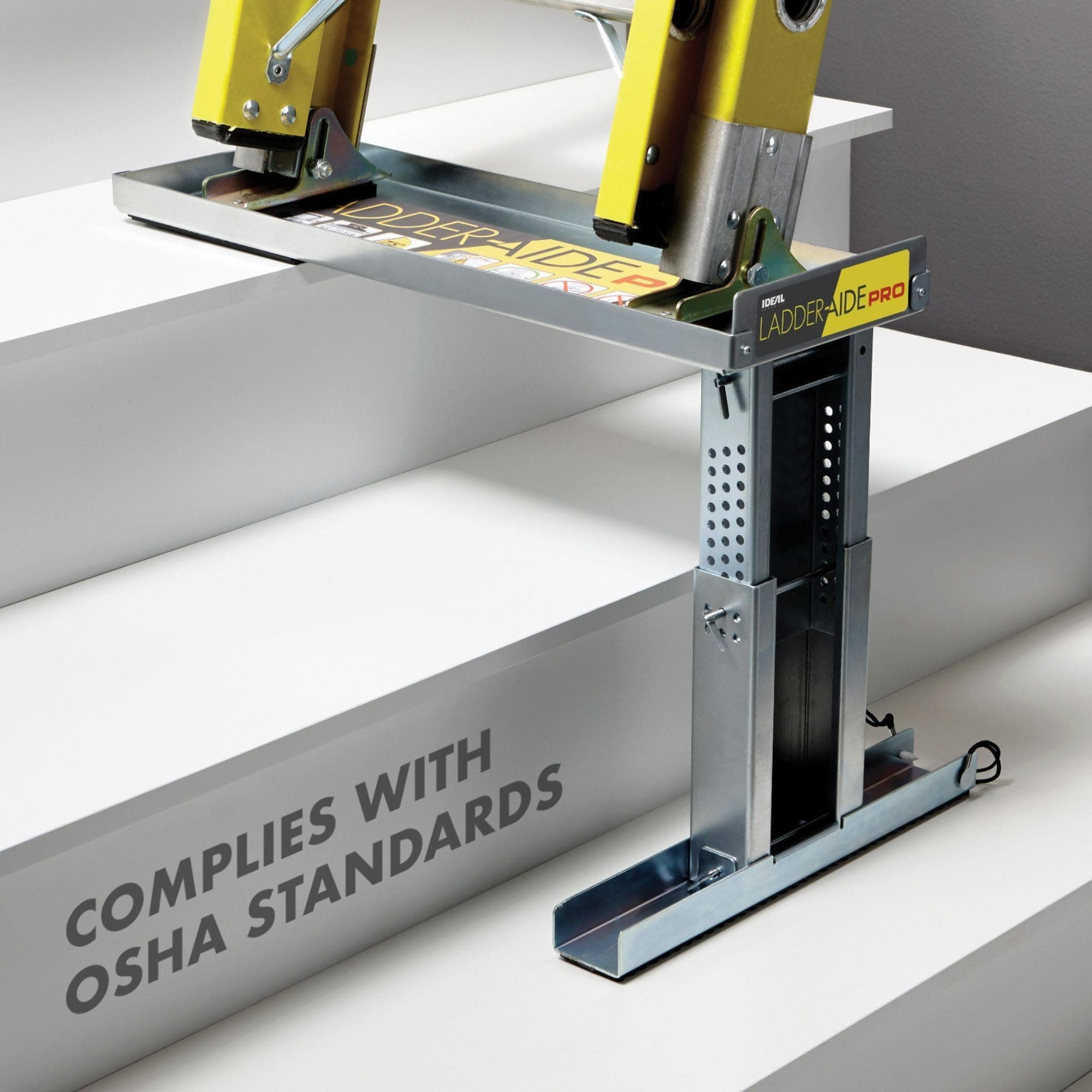 Ladder-Aide Pro, Ladder Stabilizer for Single and Extension Ladders, Ladder Leveler