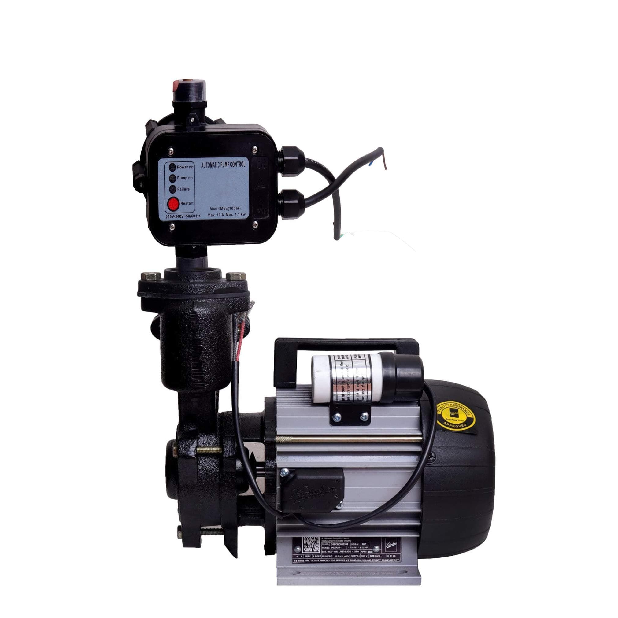1Hp Pressure Pump (Jalraaj I)
