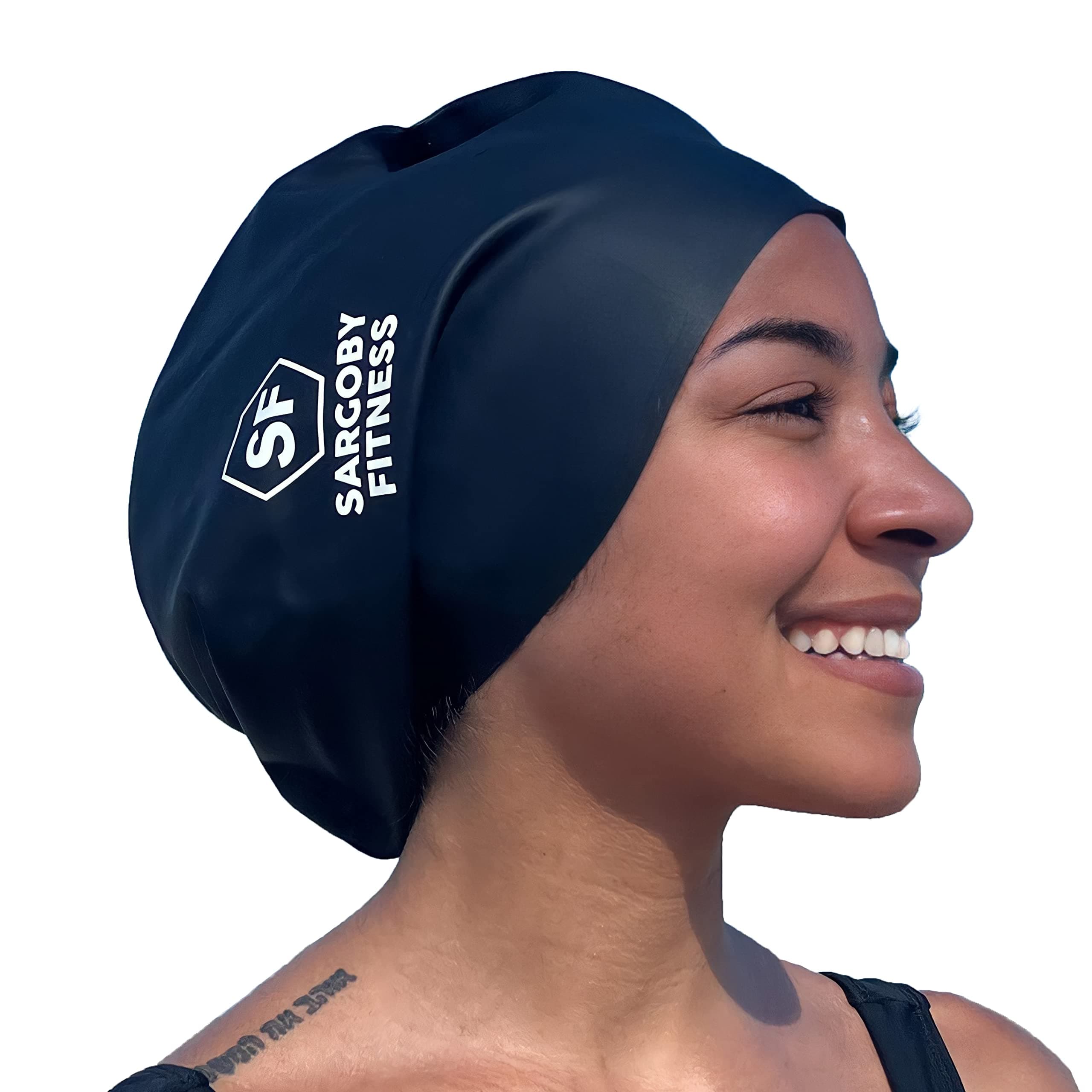 Swim Cap for Dreadlocks and Braids Designed for Bulky and Thick Hairstyles Like Dreadlocks Braids Dreads Locs and Afros