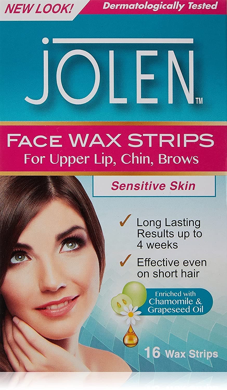 Jolen Wax Strips 16 Sensitive Skin