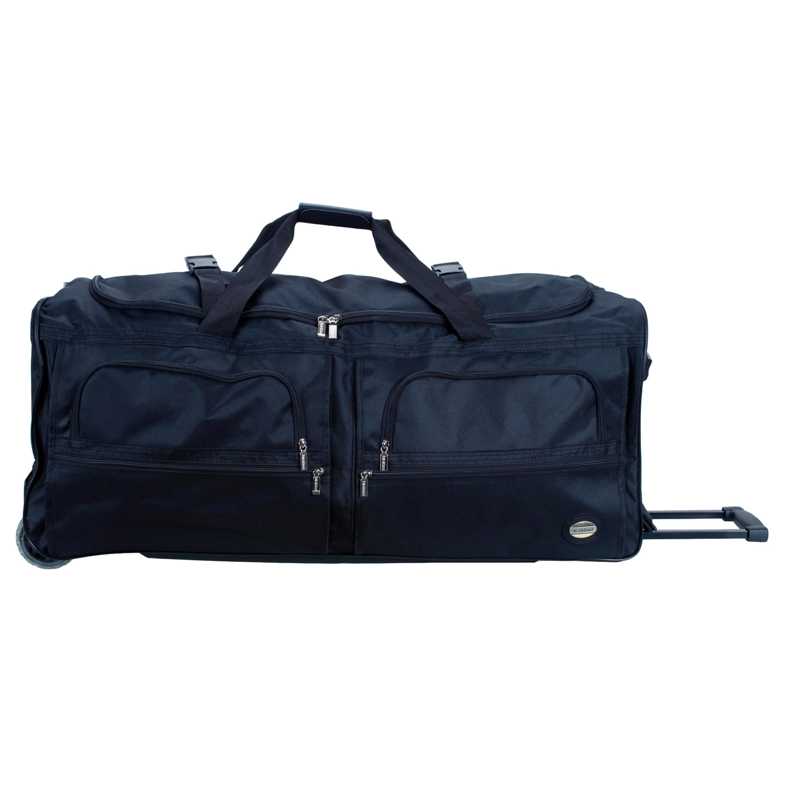 Rolling Duffel Bag, Black, 22"