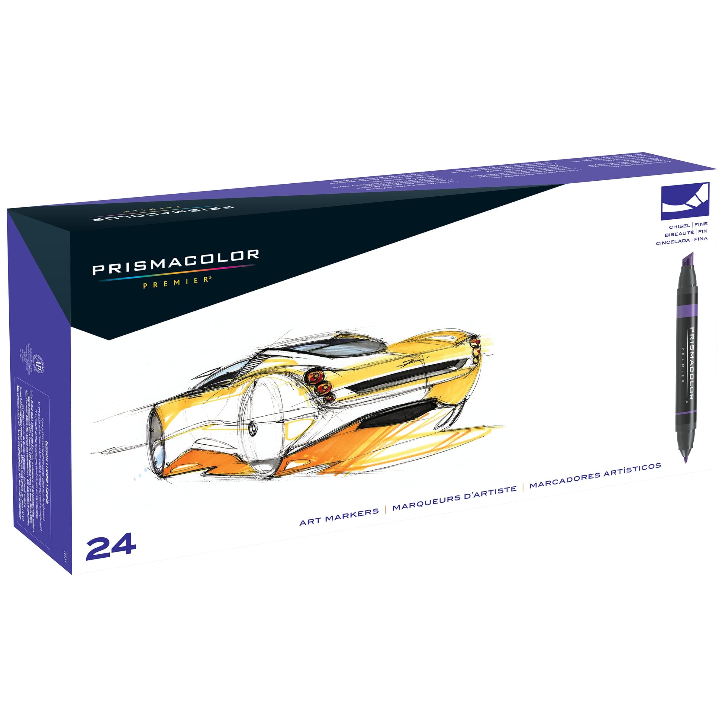 PRISMA MRKR SET 24 COLORS