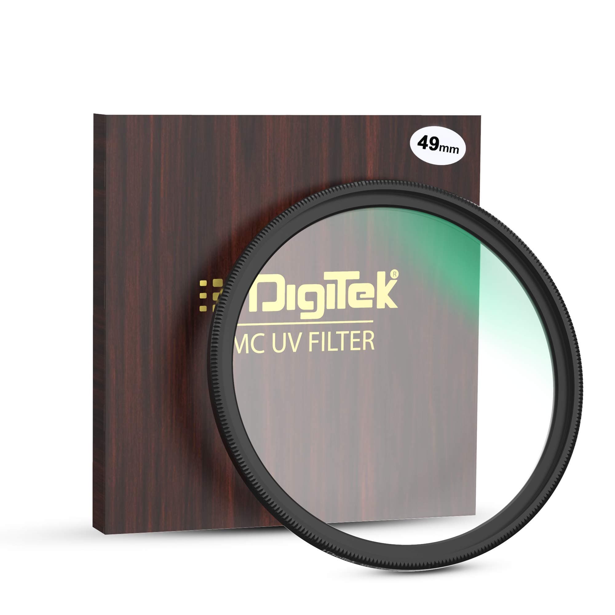 DIGITEK® (MCUV49MM) 49mm MC UV Filter with 16 Multi-Coated Layers for DSLR Camera Lens Protection from UV Rays, Dust & Scratches