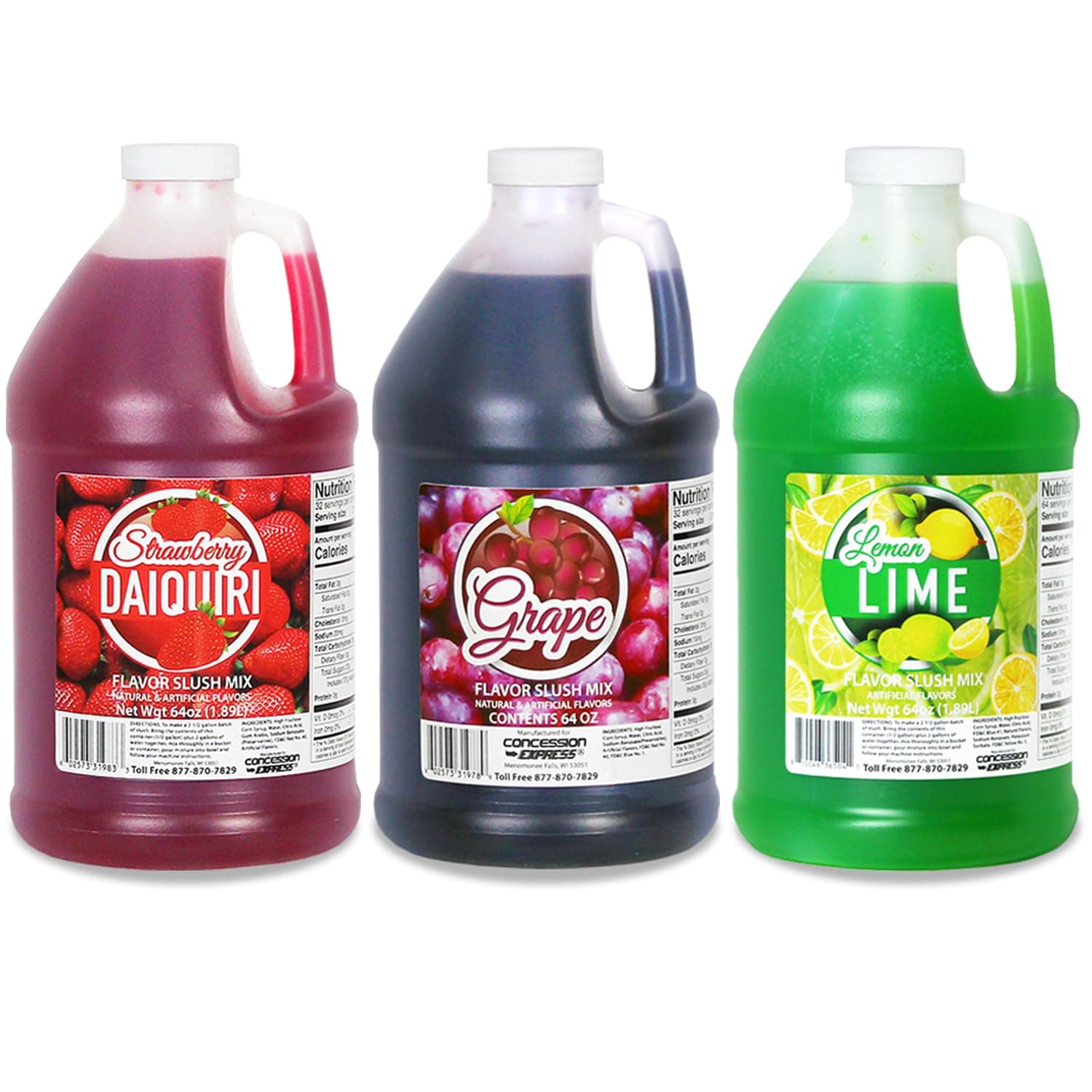 Slush & Slushy Mix Multi-pack, Choose Any Flavors! (Three Pack)