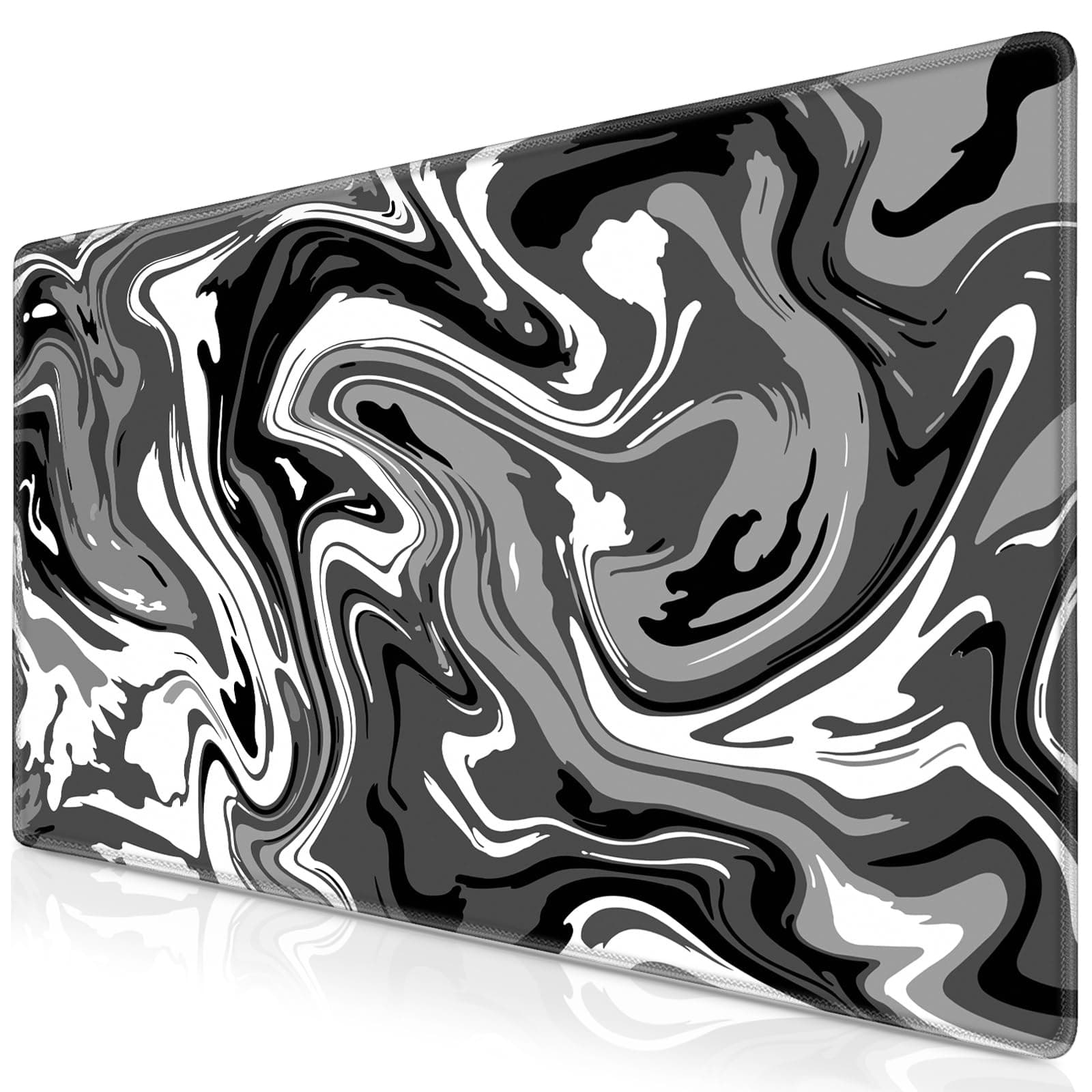 Gaming Mouse Pad, Extra Large Mouse Mat XXL 35.4×15.7 inch, Extended Mousepad with Non-Slip Rubber Water-Resistant surface for Home Office Gaming Room