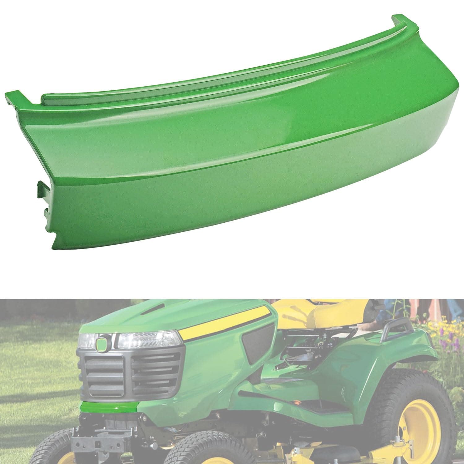 M154004 Front Bumper - by Ohoho - Compatible with J-ohn Deere X300 X300R X304 X305R X310 X320 X324 X340 X360 X530 X534 Series Lawn & Garden Tractors