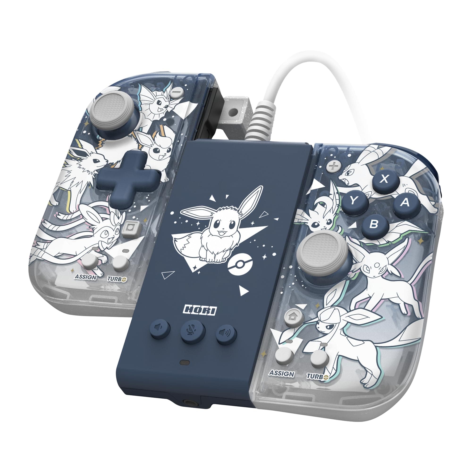 Hori Split Pad Compact Attachment Set (Eevee) for Nintendo Switch