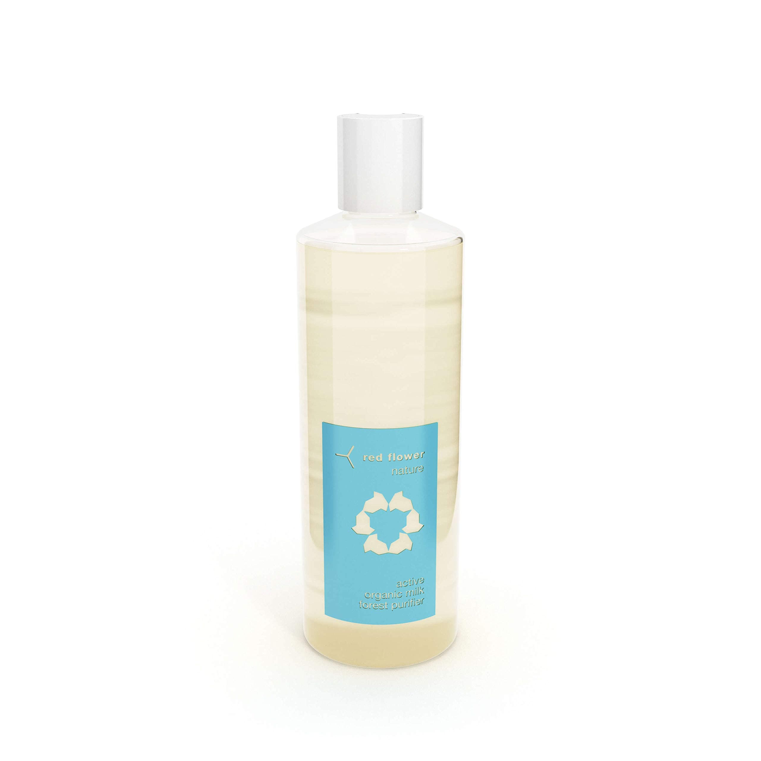 Red Flower Active Organic Milk Forest Purifier | Cold-Pressed Arctic Cloudberry, Lactic Acid & Coconut Extract | Nourishing & Balancing Cleanser for Face & Body | Vegan & Organic Skincare | 8.8 fl oz