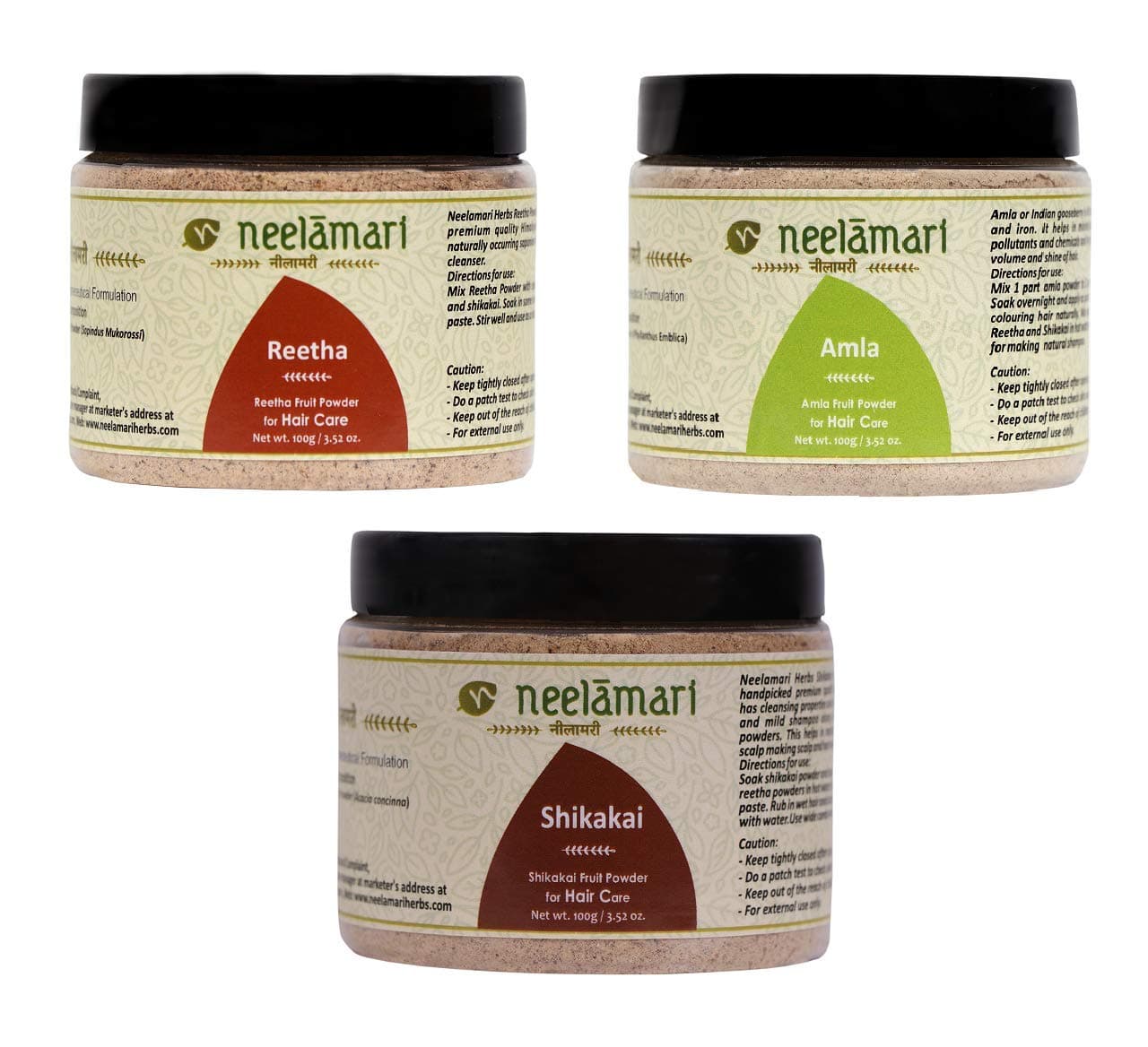 Amla Reetha Shikakai (300g)