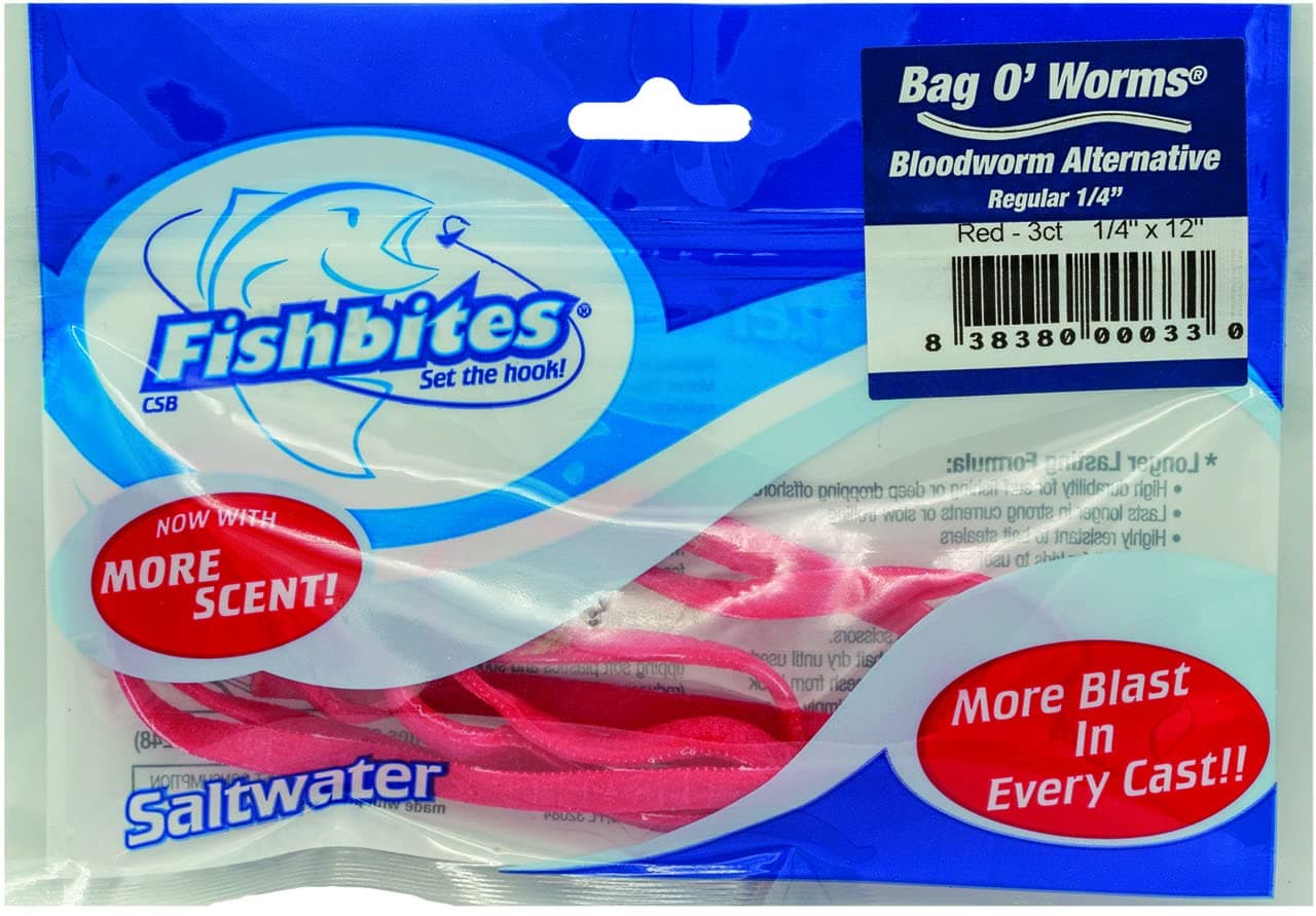 Bag O' Worms Bloodworm - Longer Lasting