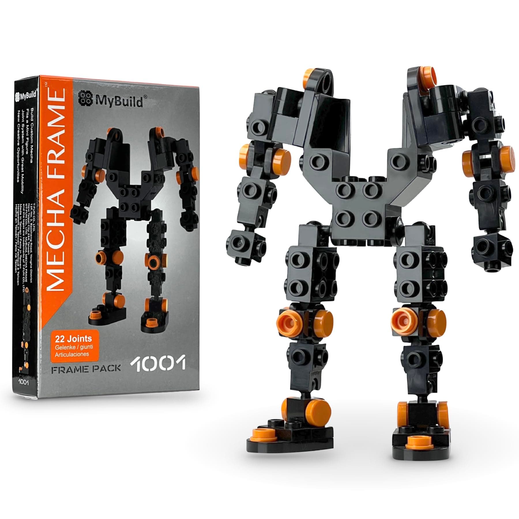 Mecha Frame Pack 1001|Unlock Creative Builds with Exceptional Articulation, Compatible with Major Brands|12+