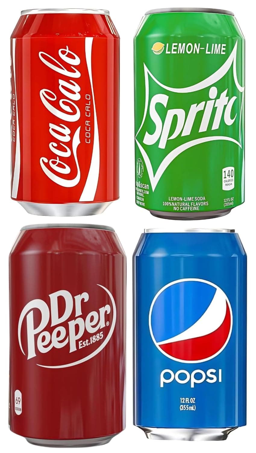 BeerSkin Skywin Silicone Can Covers - 4 Pack 12 oz (355ml), Reusable & Durable Soda Can Cover, Fun Kozies for Cans for Camping, Parties, Outdoor, Beach Accessories (Mix Color)