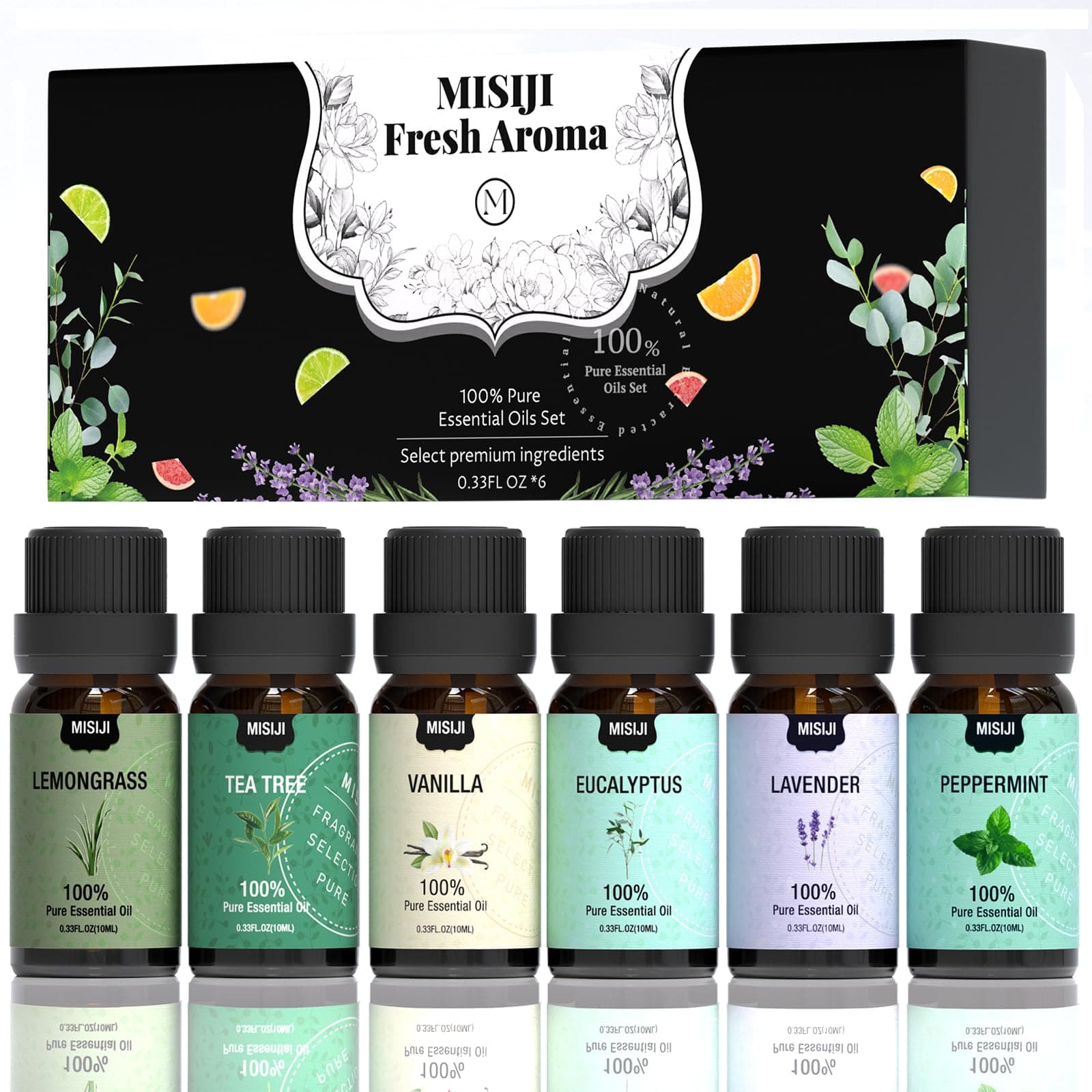 Essential Oils Set for Home Diffuser,Diffuser for Aromatherapy,Laundry,Candle&soap Making,Lavender Oil