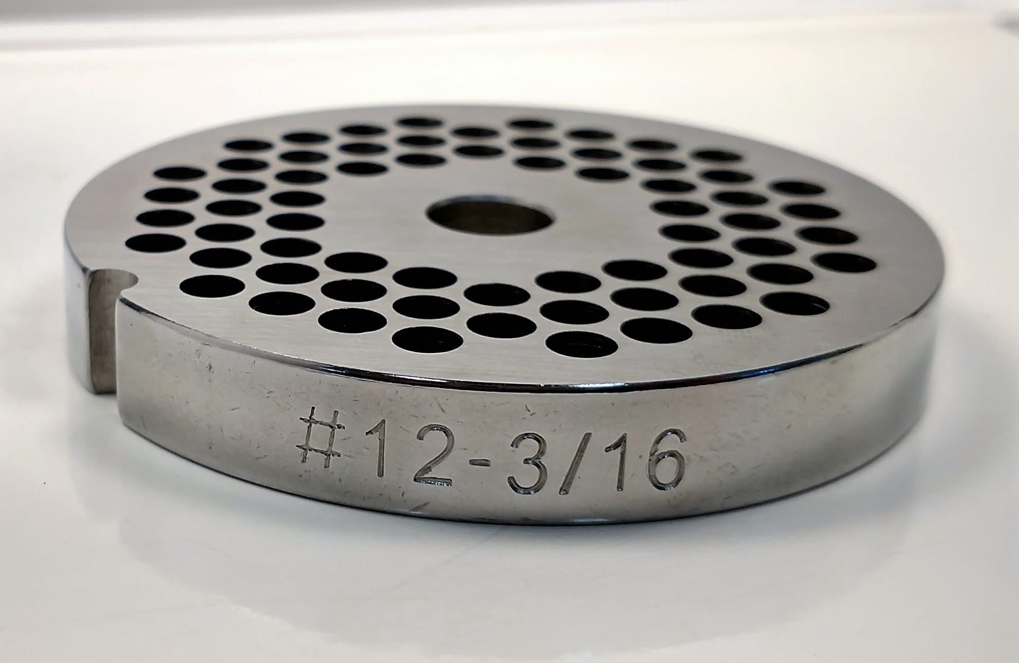 #12 Meat Grinder Plate (3/16 in.)