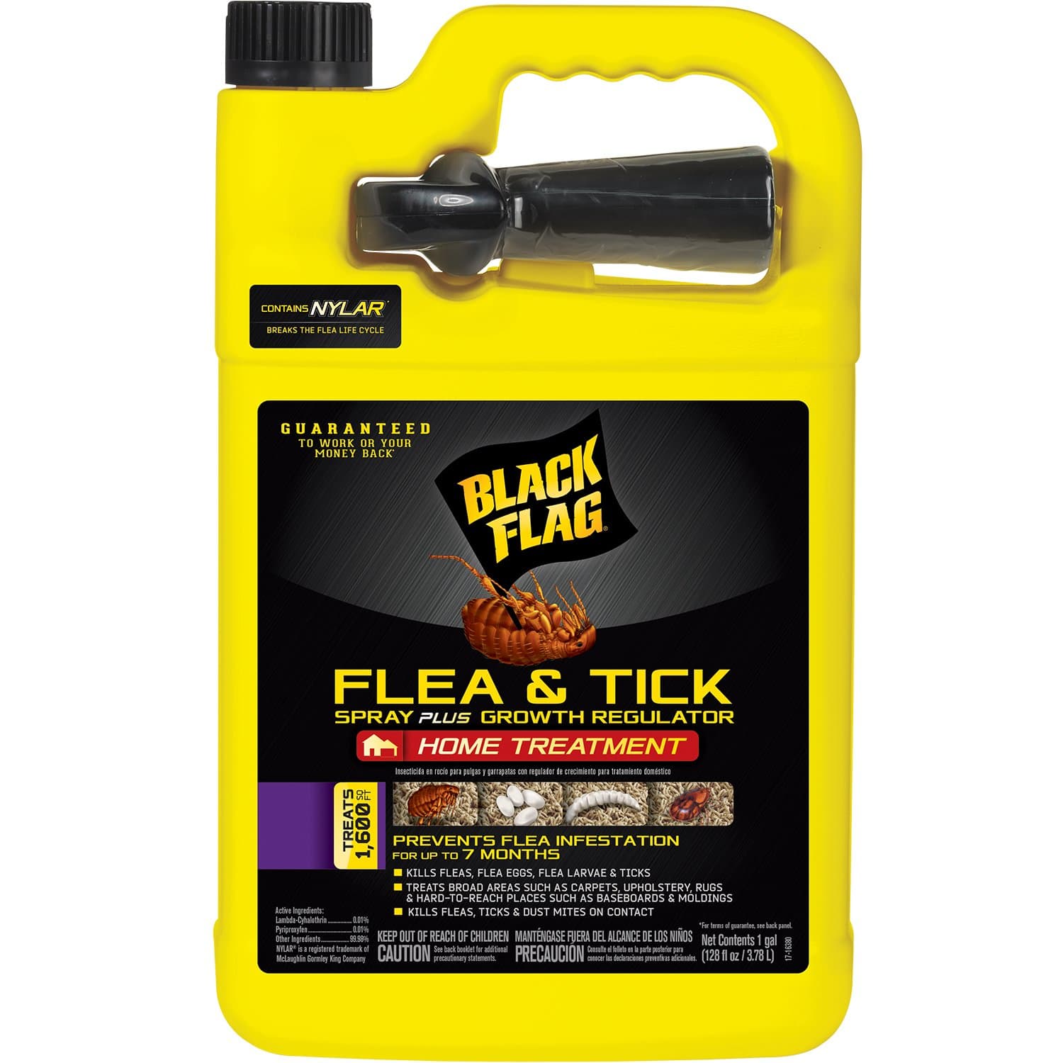 Black Flag HG-11075 Extreme Flea Killer Plus Growth Regulator Spray