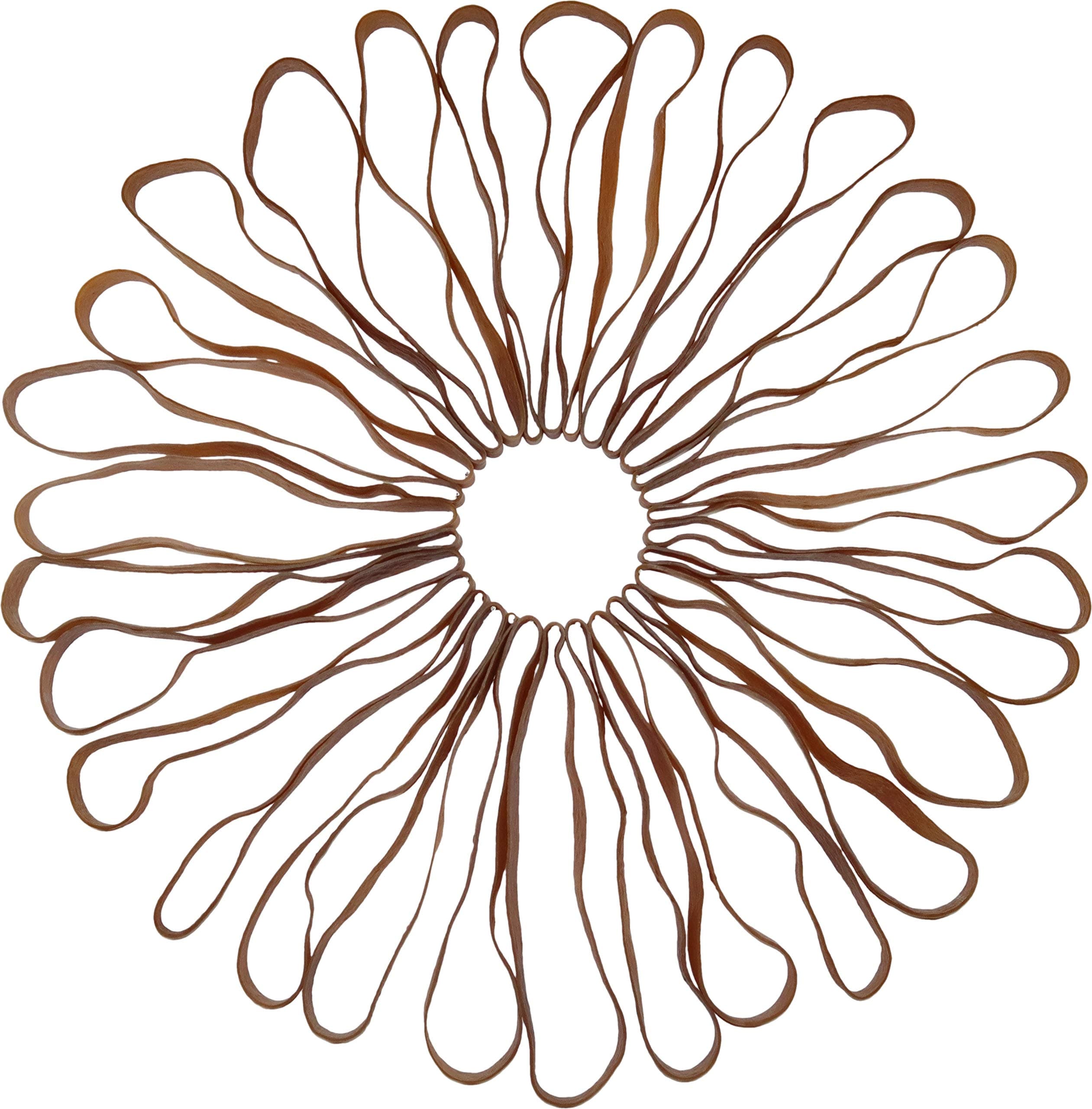 RubberBandWagon - Elastic Rubber Bands - Extra Large Jumbo Size - Set of 30 - Length: 9 Inches, Width: 3/4 Inch - Non Latex