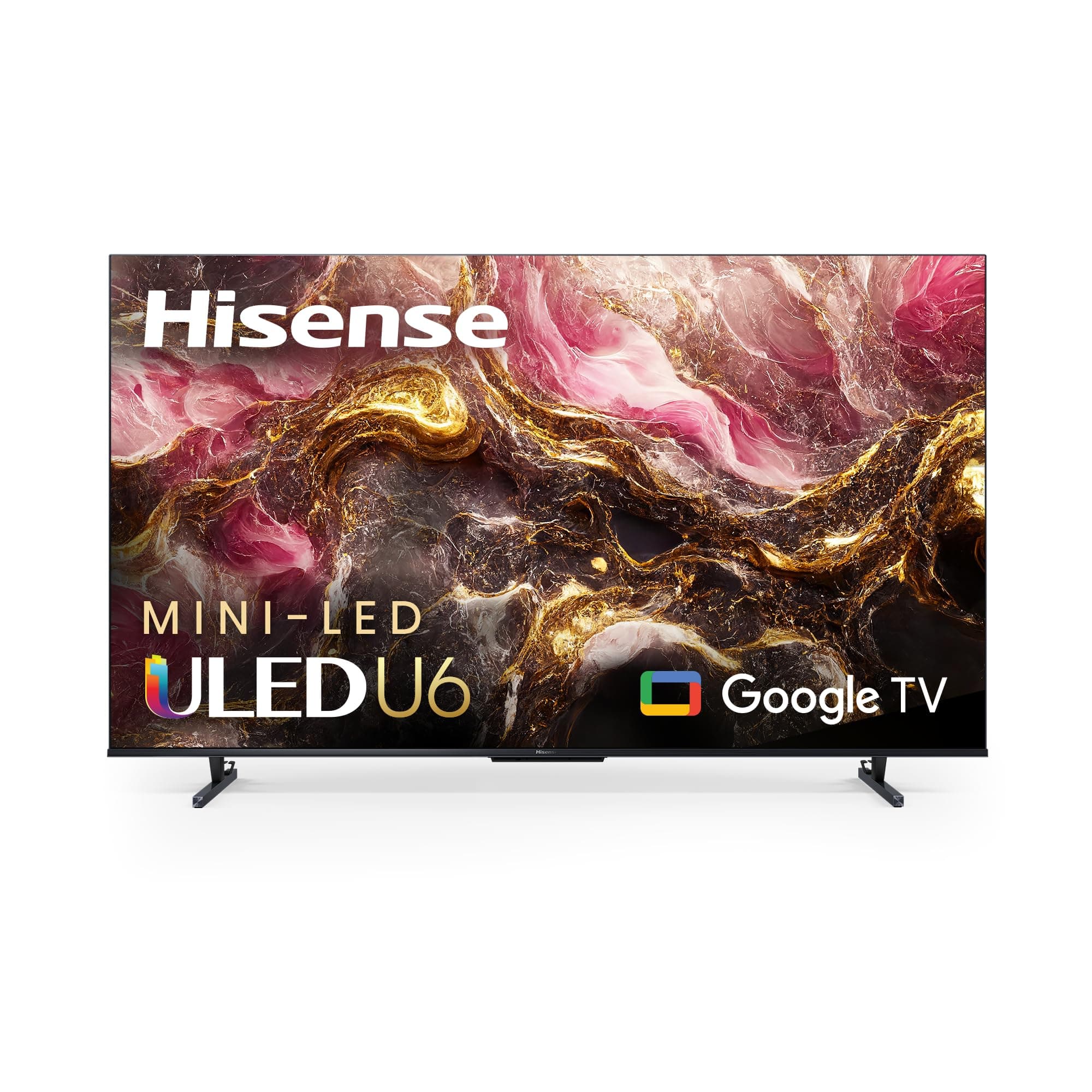 Hisense 65 Inch Flat Screen Mini LED 4K Android 65U6K