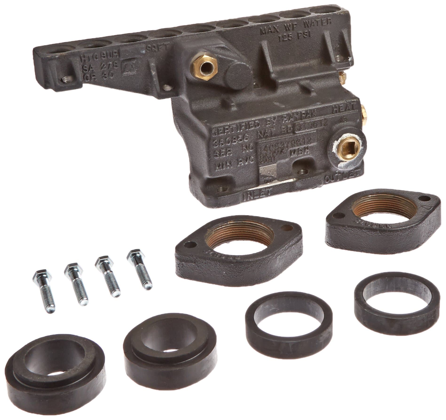 Raypack 006730F Inlet/Outlet Header Asme-Ci