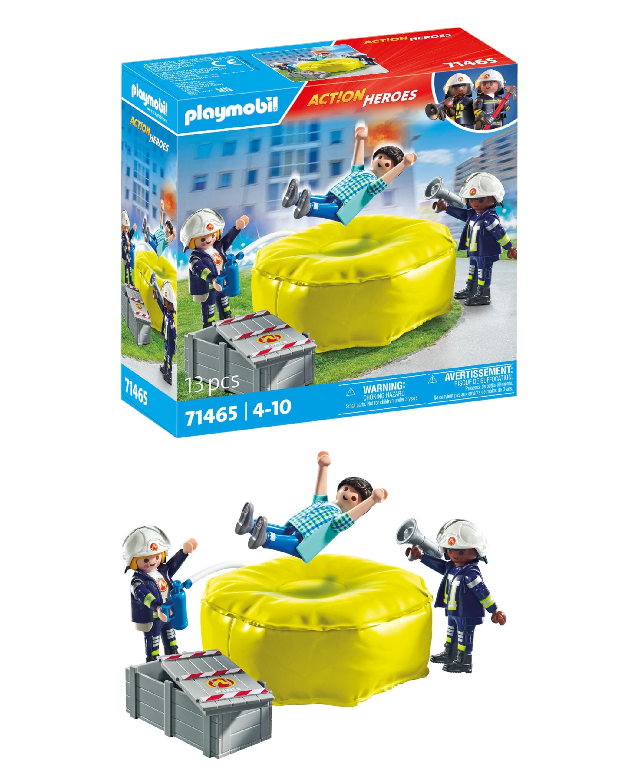 Playmobil Firefighter with Air Bag