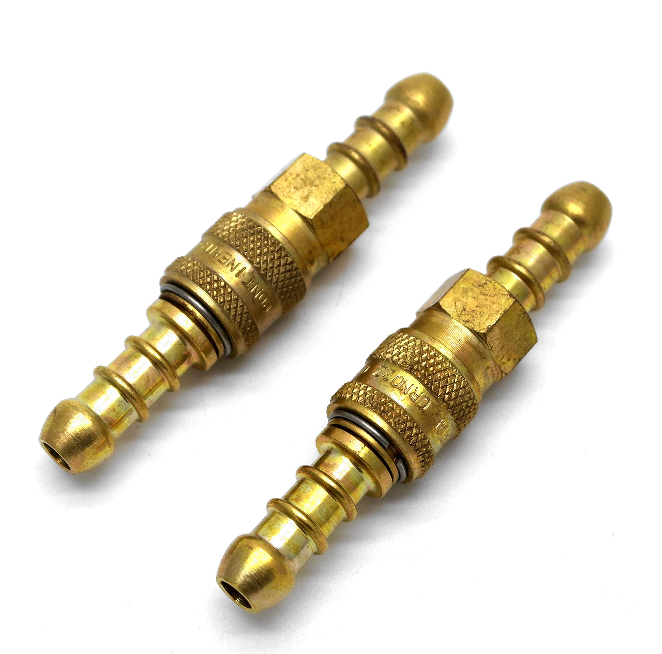 continental/1stserie 2 X Inline Quick Release Fitting Coupling for 8mm i/d propane/butane Hose