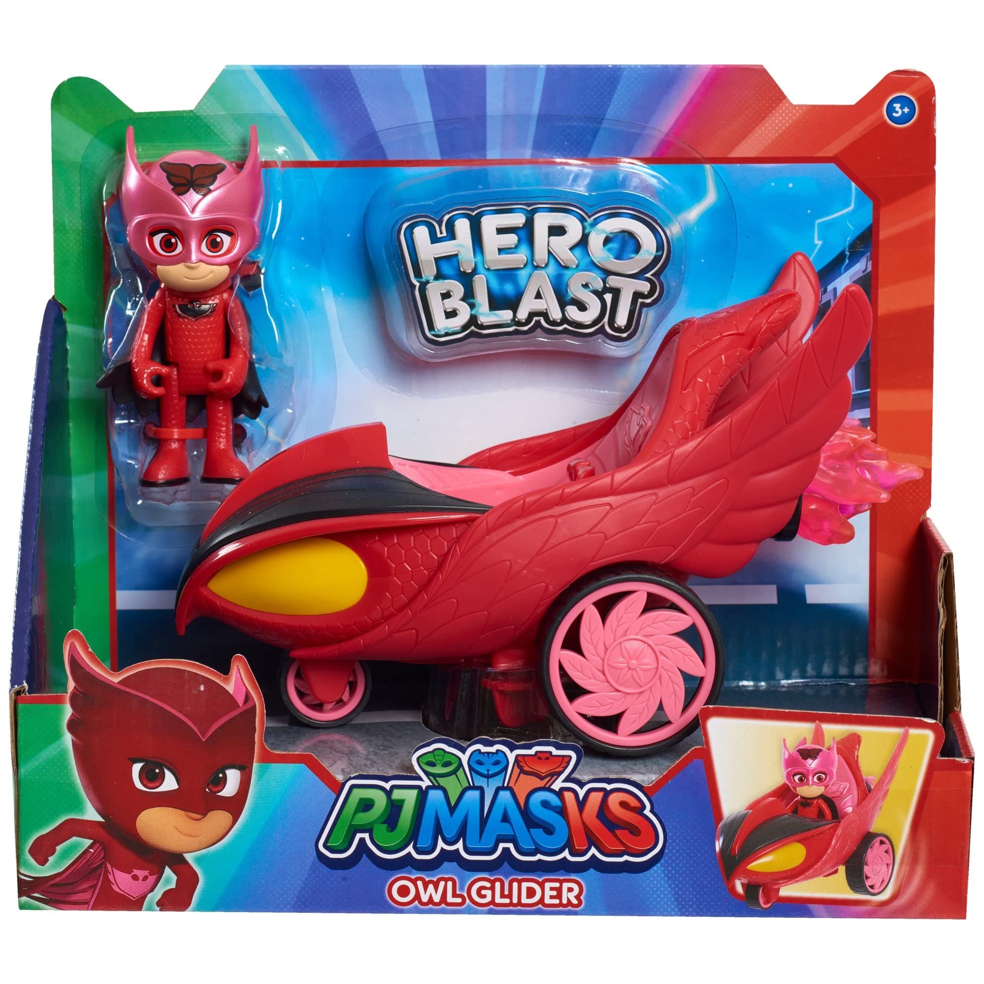 PJ Masks Hero Blast Vehicles - Owlette