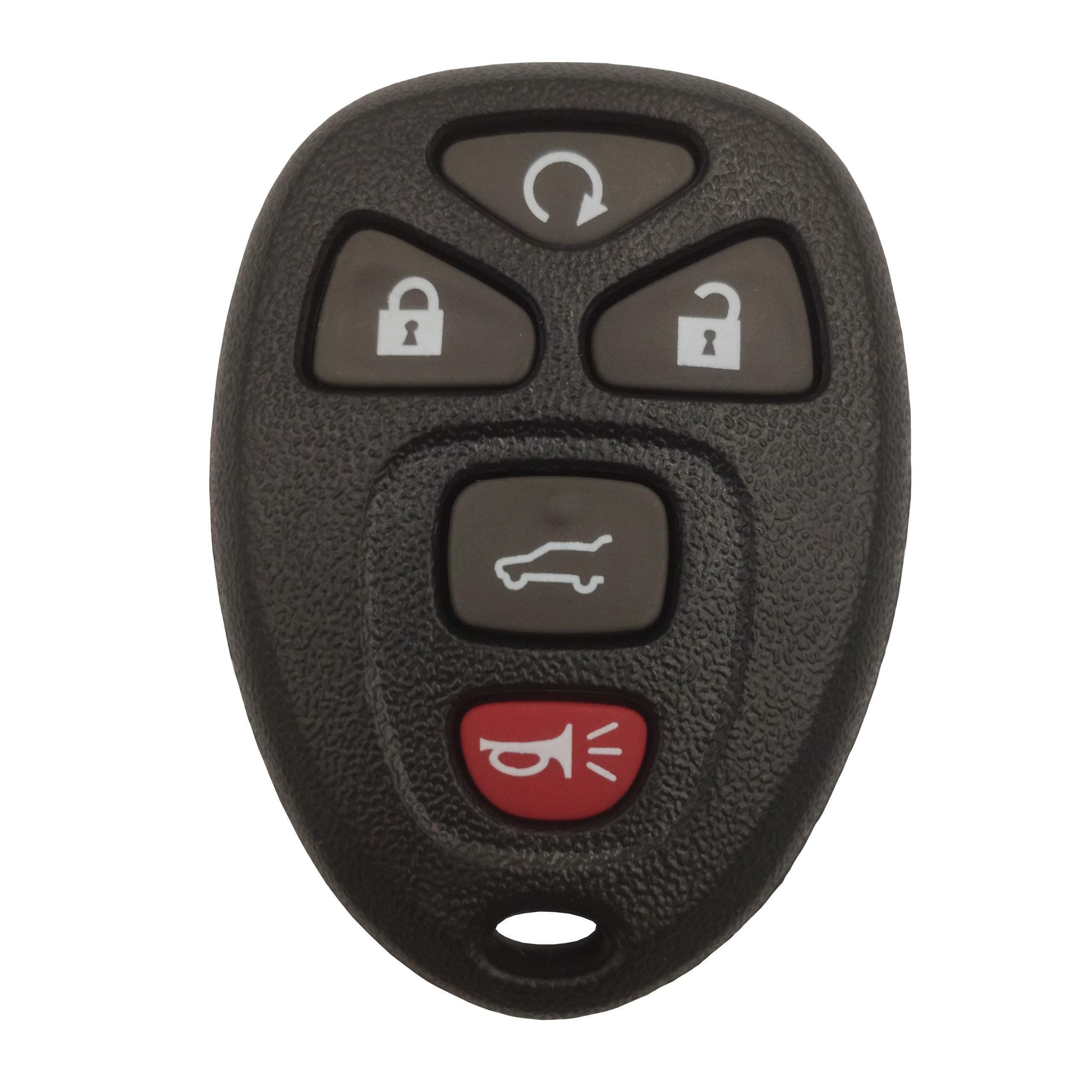 Key Shell Keyless Entry Remote Car Key Casing Key Fob Case Fit for 2007-2014 Chevy Suburban Tahoe Traverse/GMC Acadia Yukon/Cadillac Escalade SRX/Buick Enclave/Saturn Outlook