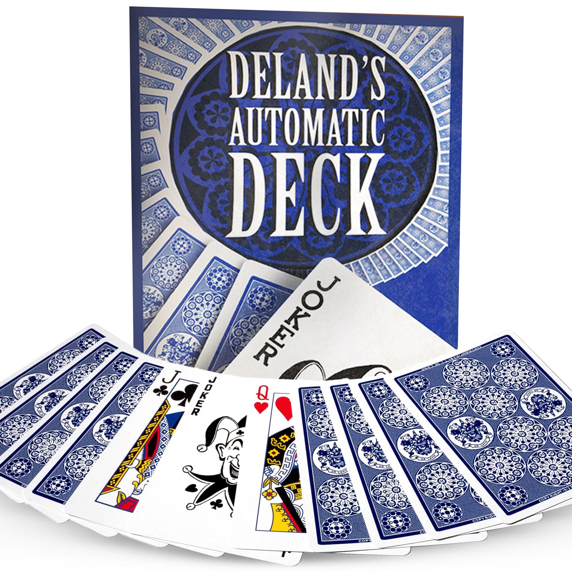 Magic Makers Automatic Deck Trick Marked Cards - Everything Needed for Doing Instant Secretly Knowing Every Card in The Deck