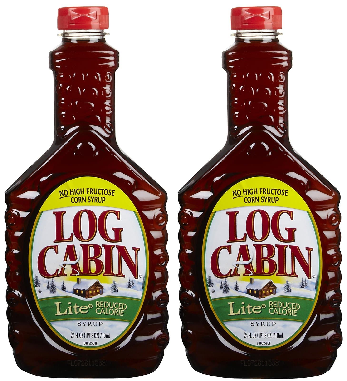 Log Cabin Lite Syrup - 24 oz - 2 pk