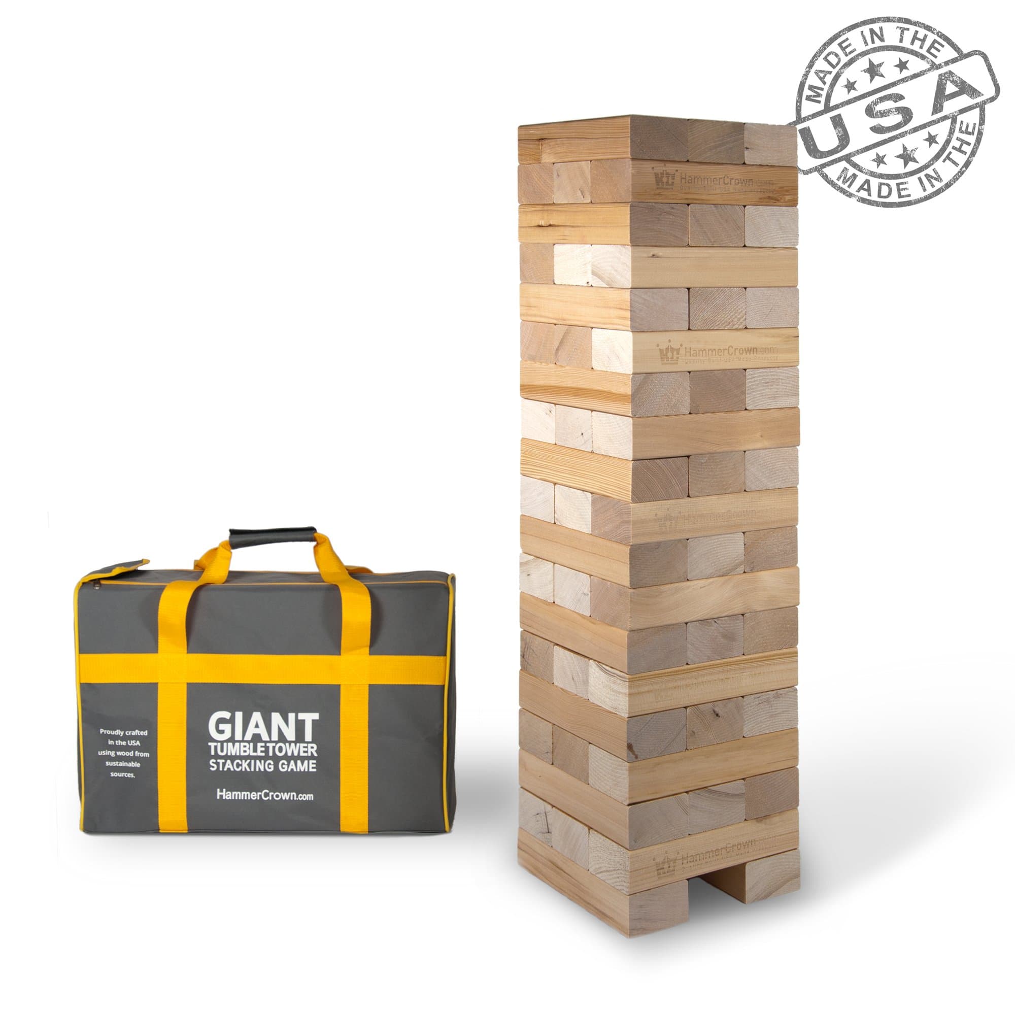 Giant Tumble Tower (Hardwood Edition)