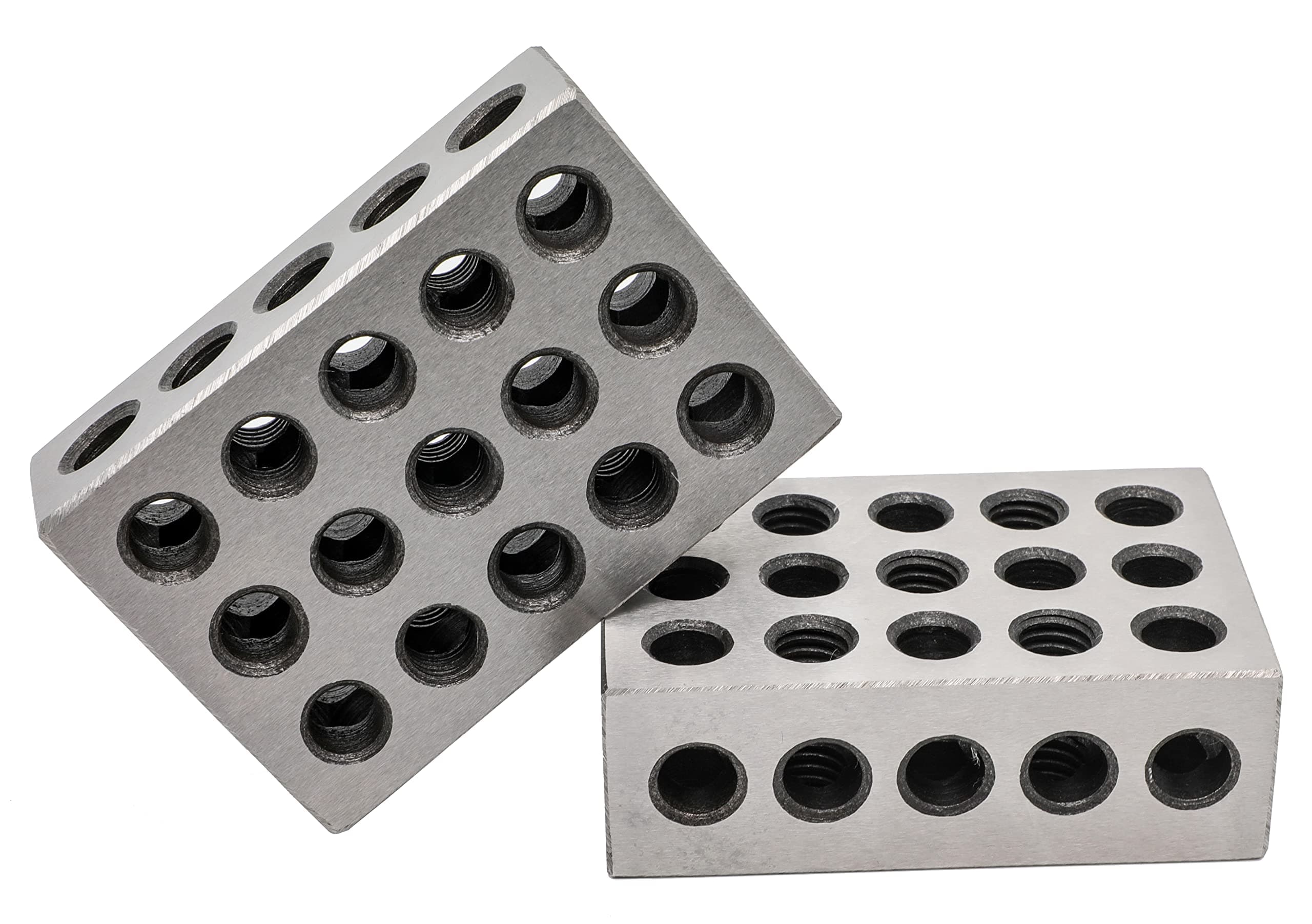 Pair 1" x 2" x 3" Precision Steel 1-2-3 Blocks