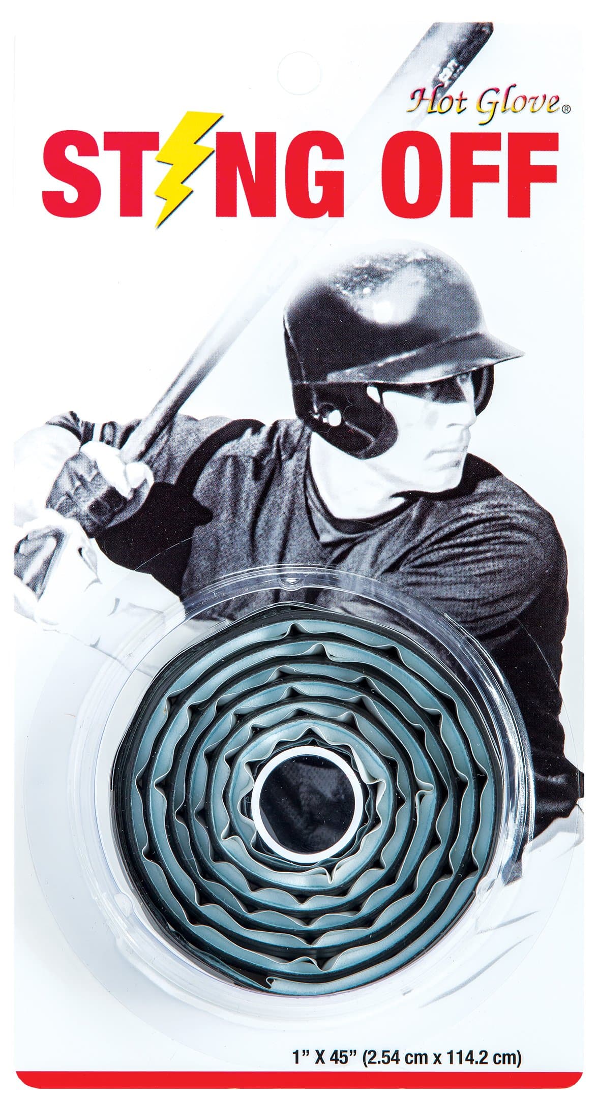 Sting Off Cushion Bat Grip for Max Shock Absorption, 3.8mm Thick