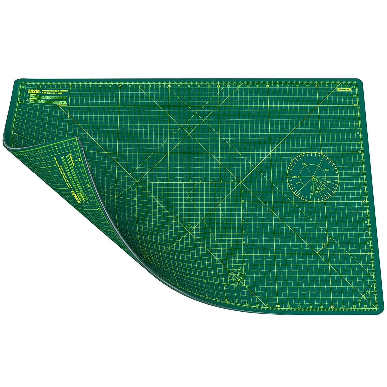 ANSIO Craft Cutting Mat Self Healing A1 Double Sided 5 Layers - Quilting,Sewing.