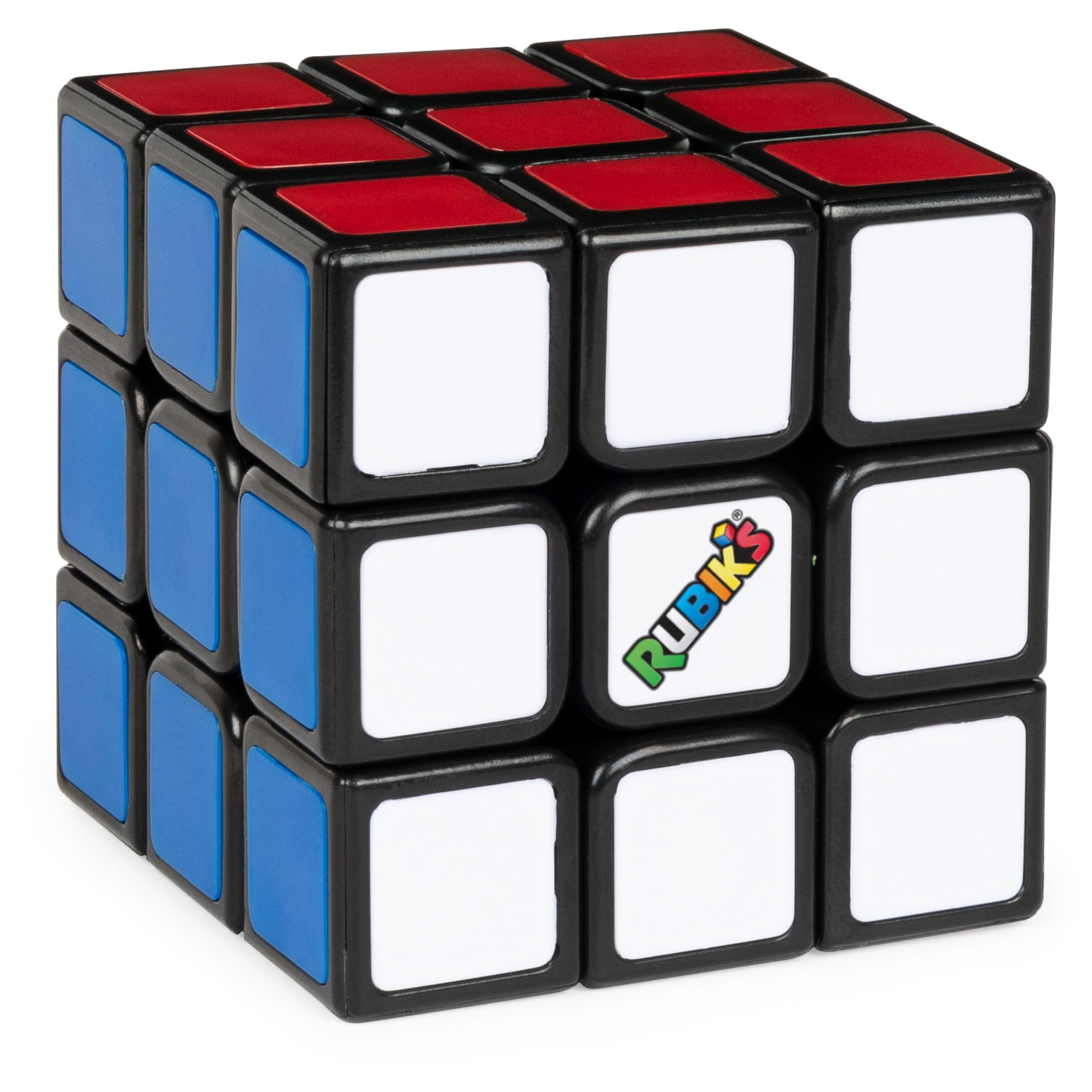 Rubik's Cube, The Original 3x3 Cube, Problem-Solving Brain Teaser, Color-Matching Puzzle, Fidget Toy, Sensory Puzzle, for Ages 8 & Up
