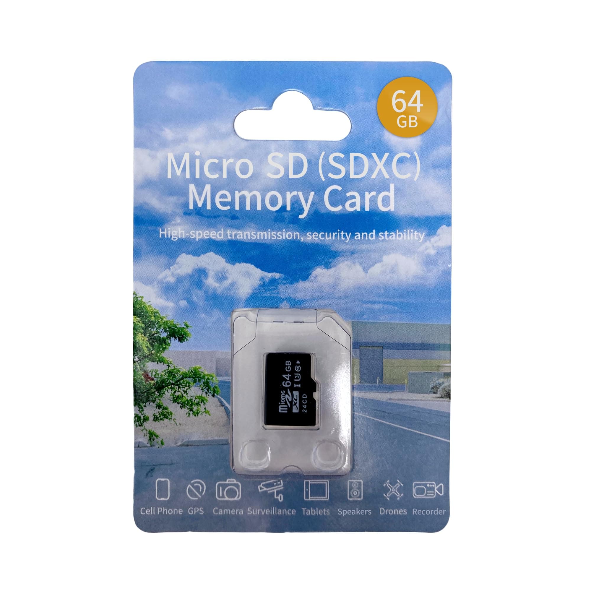 Vital Tech 64GB Micro SD Card - Class 10 UHS-3 Memory Card for Smartphones, Tablets, Cameras, Drones, Gaming Consoles, and More - High-Speed Up to 90MB/s Read/Write, Extensive Compatibility, Reliable