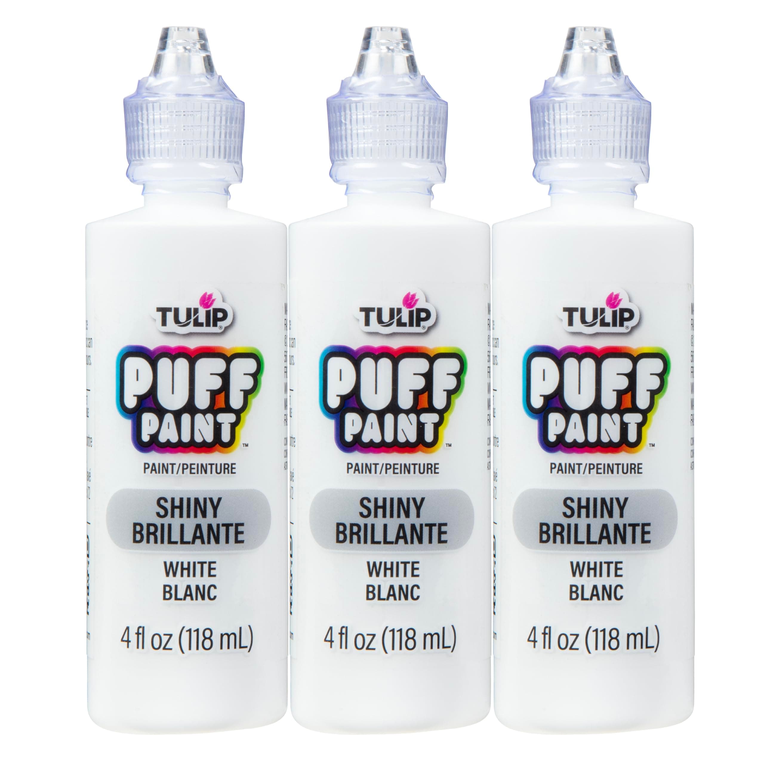 Puff Paint Slick White 4 Fl Oz (Pack of 3)