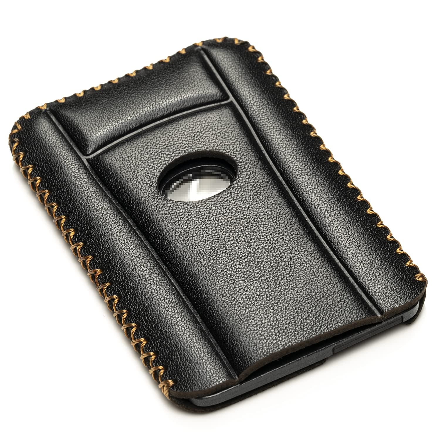 Leather Keyless SMARTACCESS Key Card Case Compatible with Lexus LX570, LS460, ES, LX600 2016 - 2025 (Card, Black)
