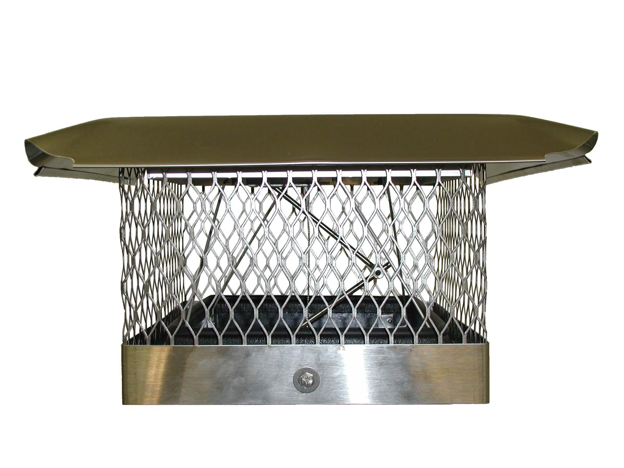 Energy Top Plus - Low Profile Damper Suitable for Wood Burning Fireplaces, 13" x 13"