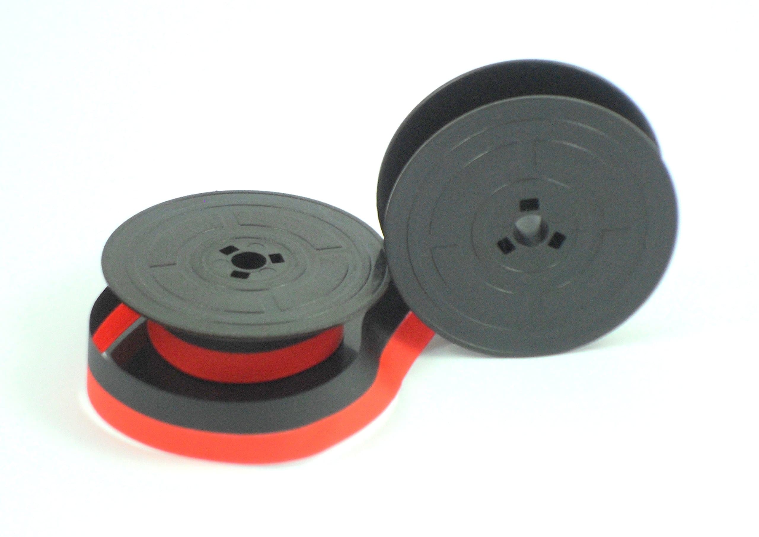 Olivetti Typewriter Ink Spool Ribbon GR4 - Red and Black