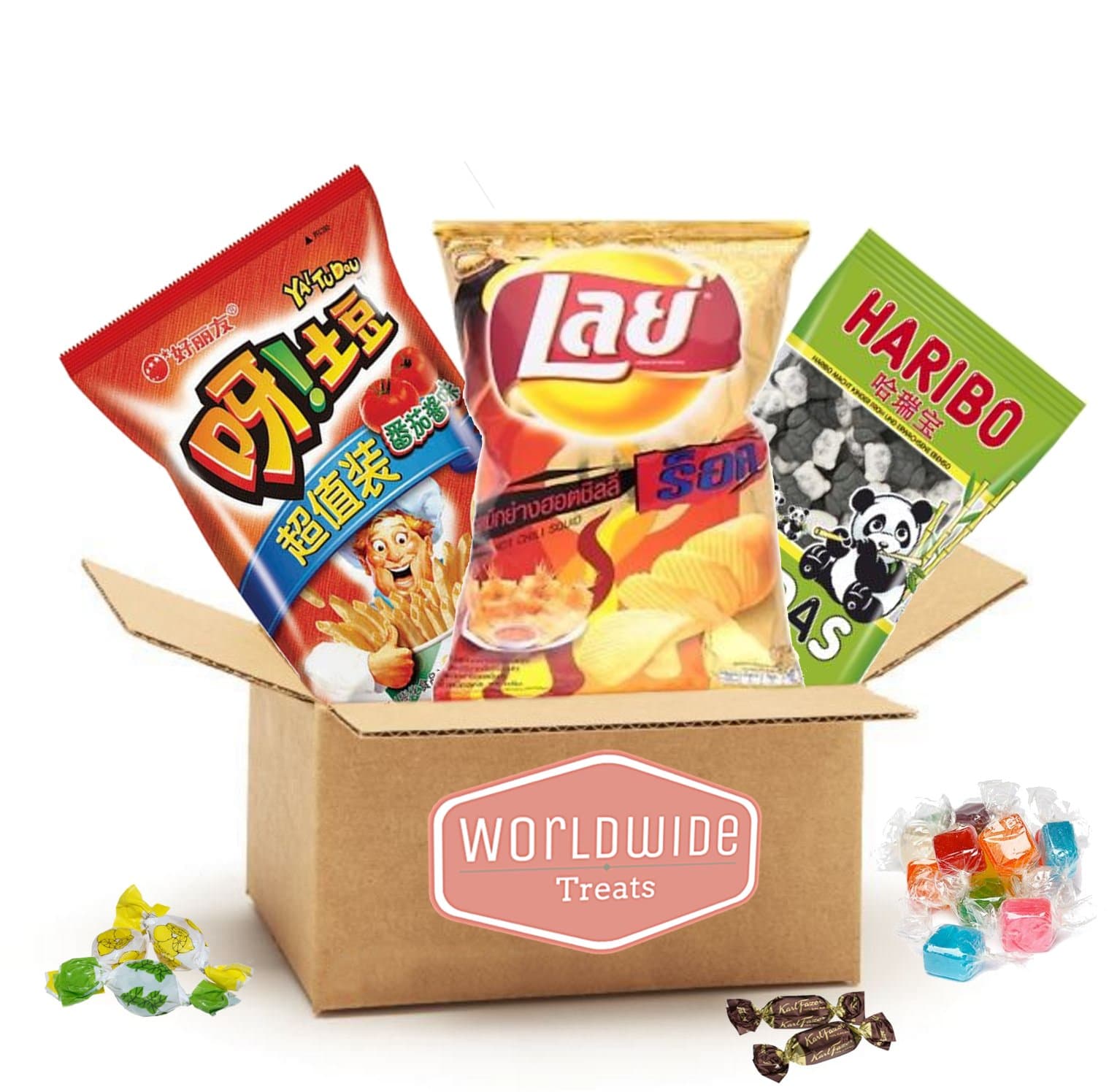 Mini Asian Snacks Mix Package by WorldwideTreats