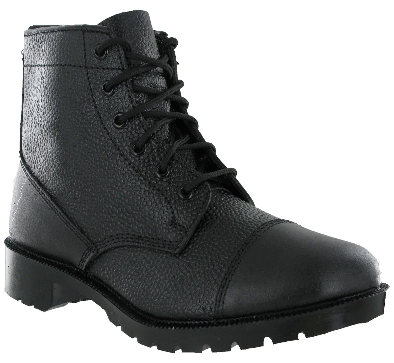Cadet 6 Eye Toe Cap Boots ATC CCF (9) Black