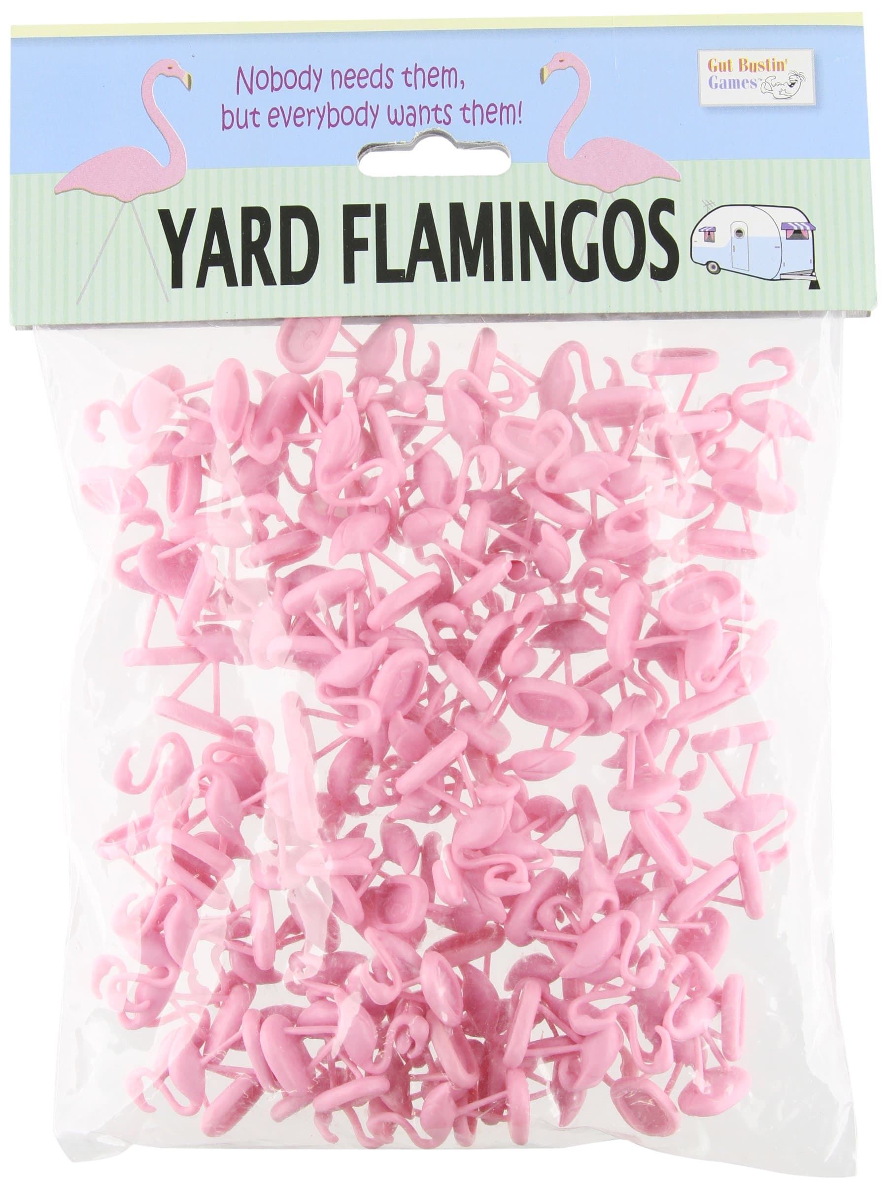 Gut Bustin' Games Yard Flamingo Miniatures Pink Small
