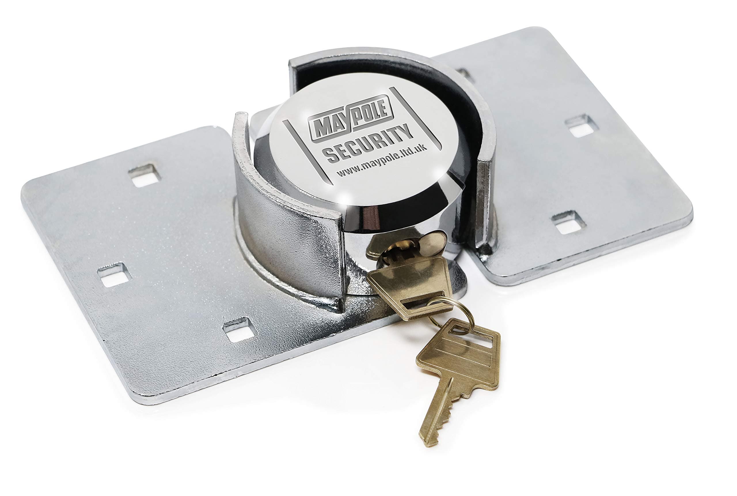 Heavy Duty Security Lock Suitable For Vans, Sheds & Garages Rust Resistant Chrome 2 kg