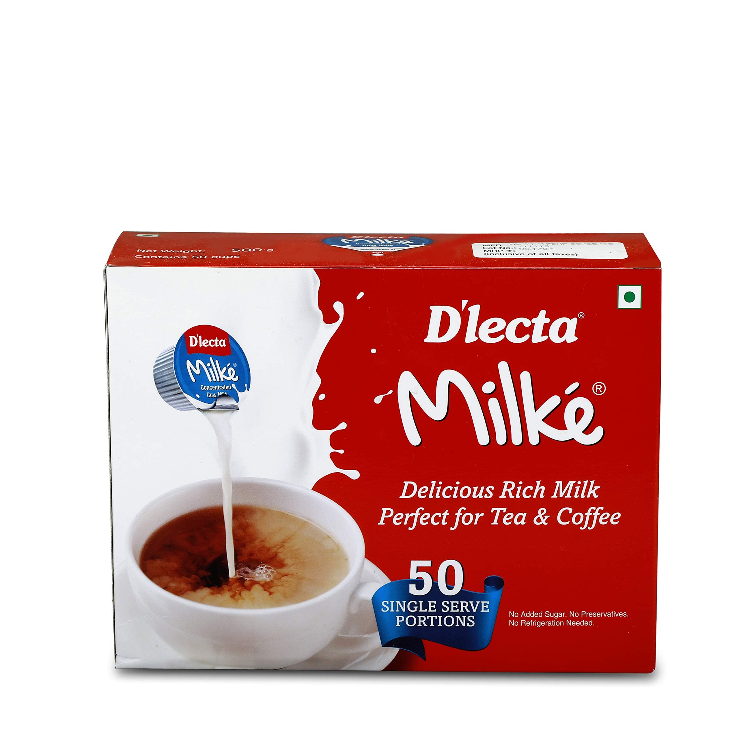 Dlecta Milke 10ml Pack of 50