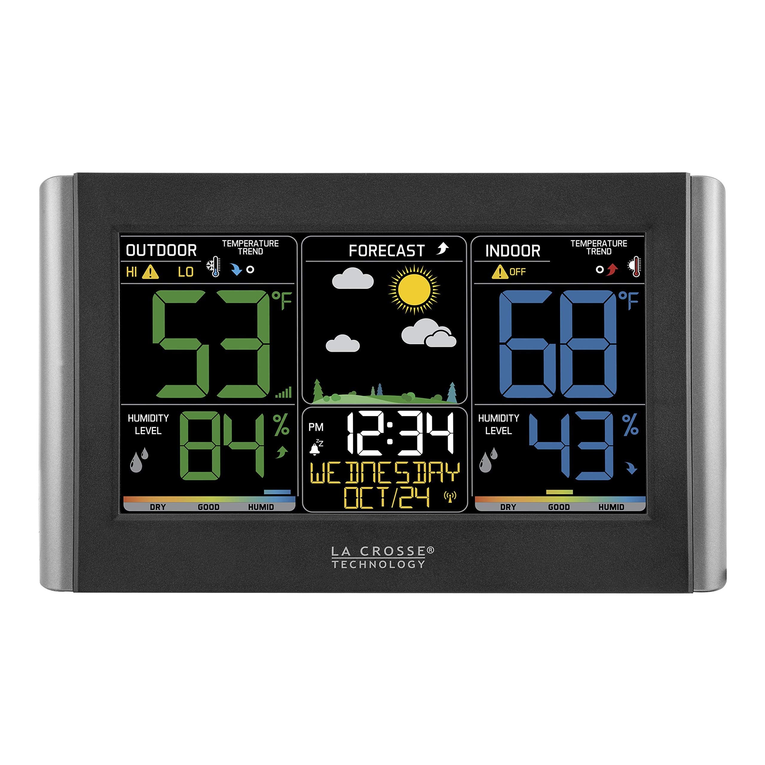 La Crosse Technology Weather Station, Black