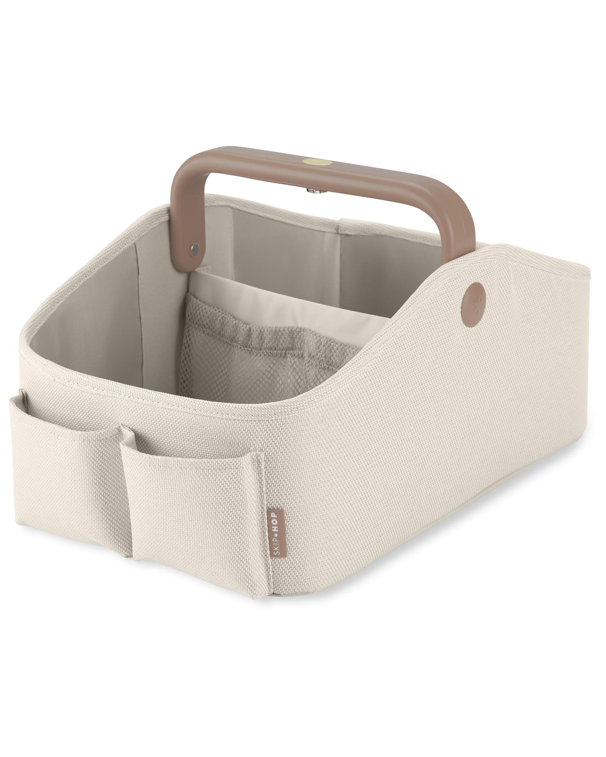 Nursery Style Diaper Caddy- Cream